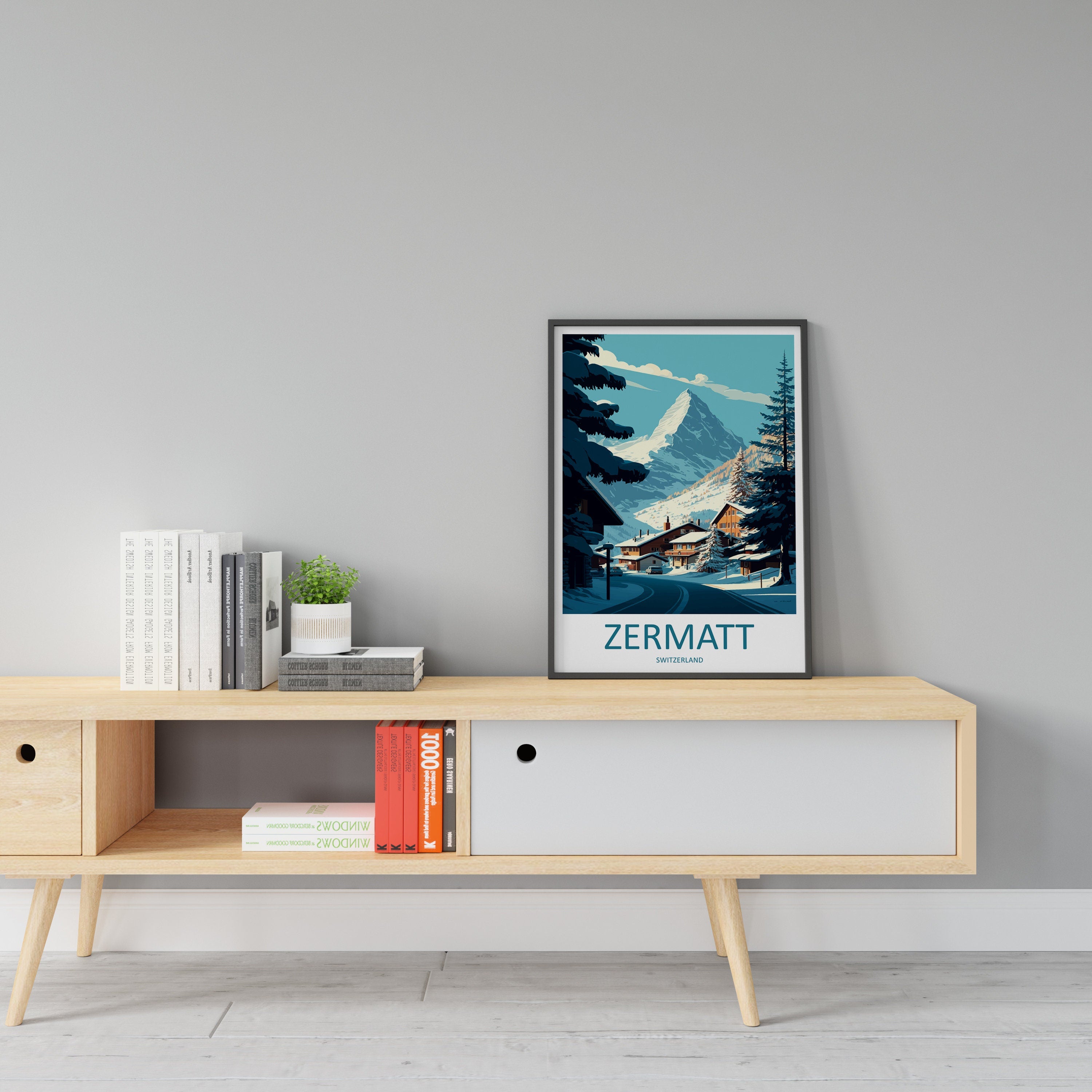 Zermatt Travel Print