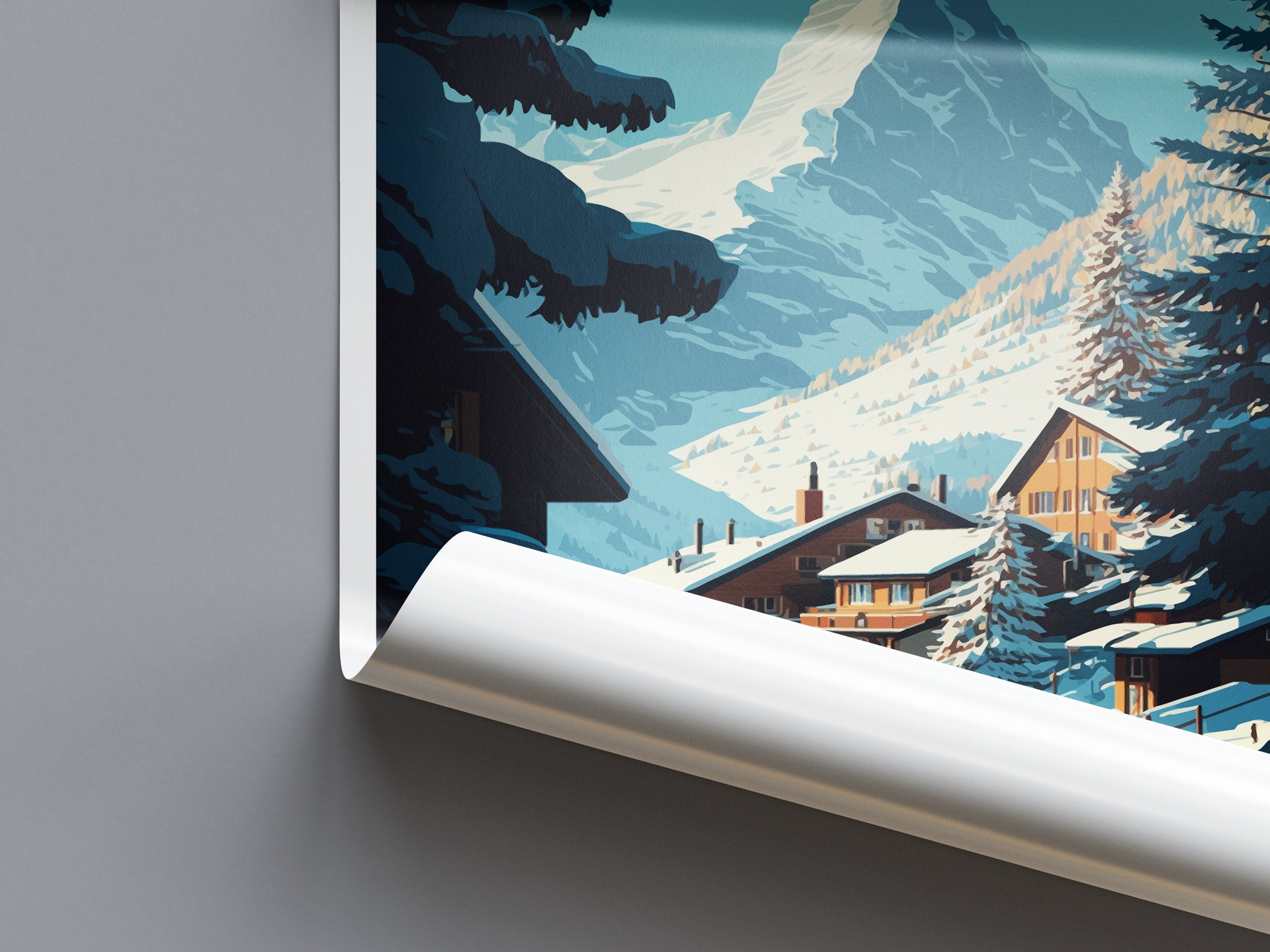 Zermatt Travel Print