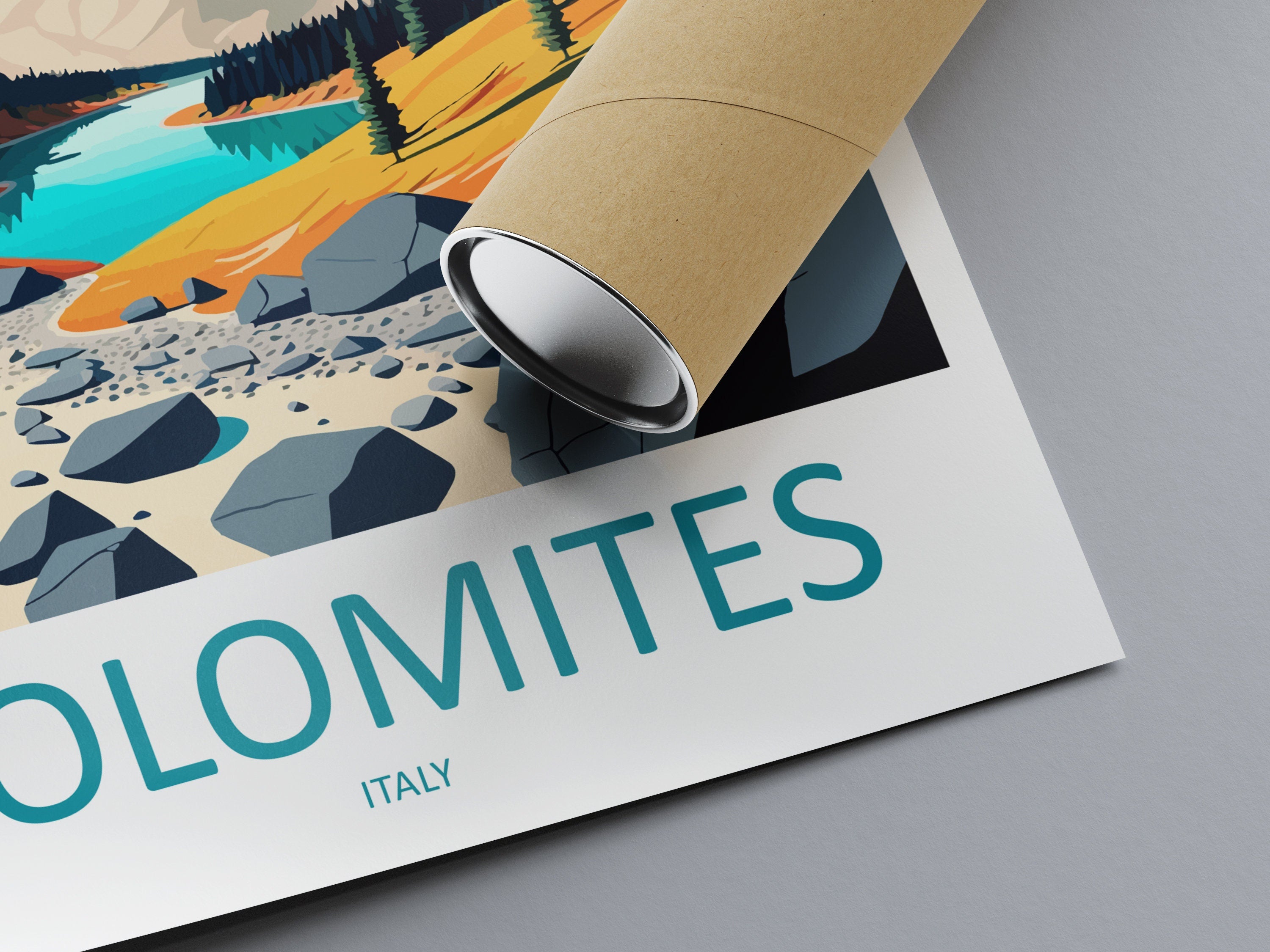 Dolomites Travel Print