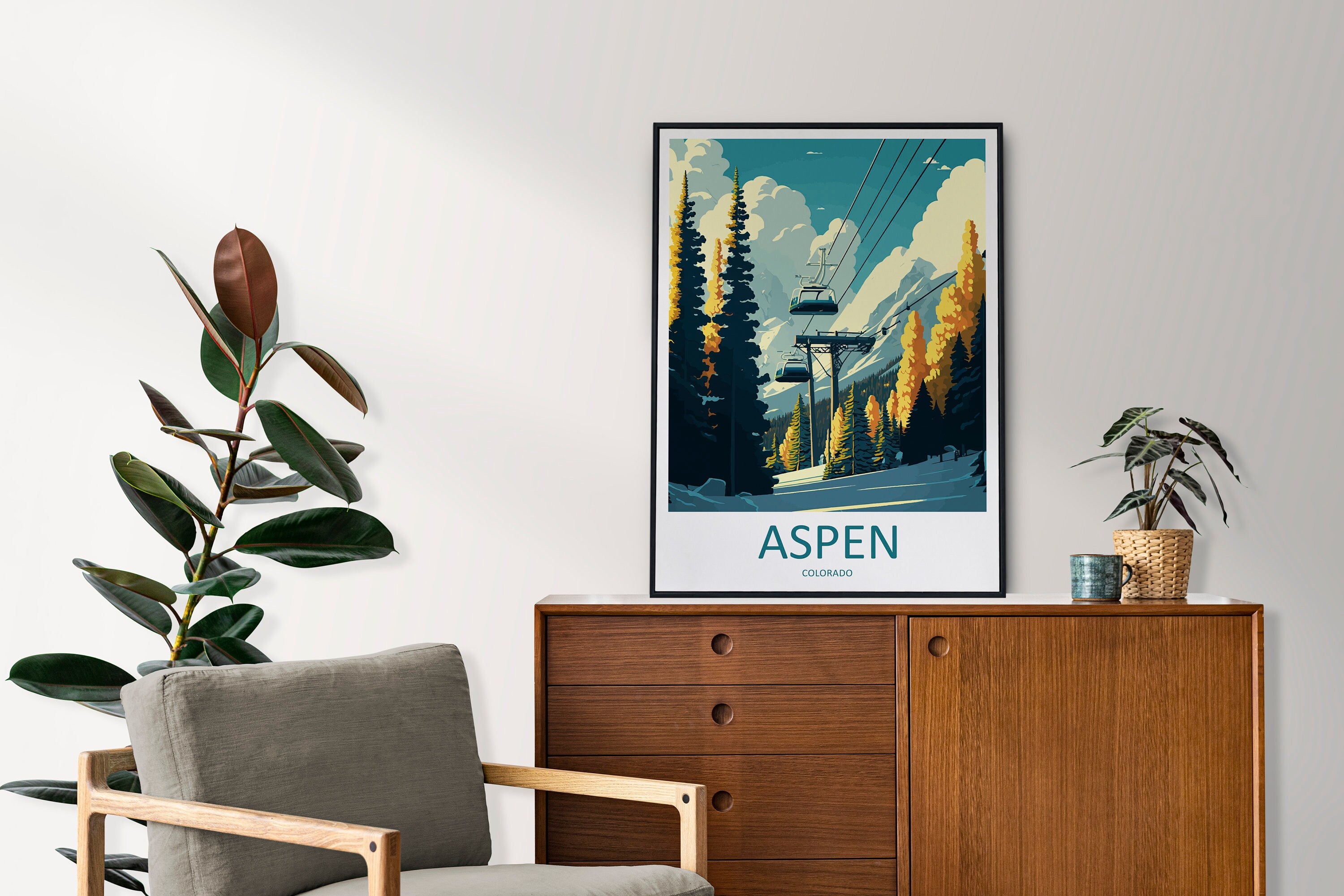 Aspen Travel Print