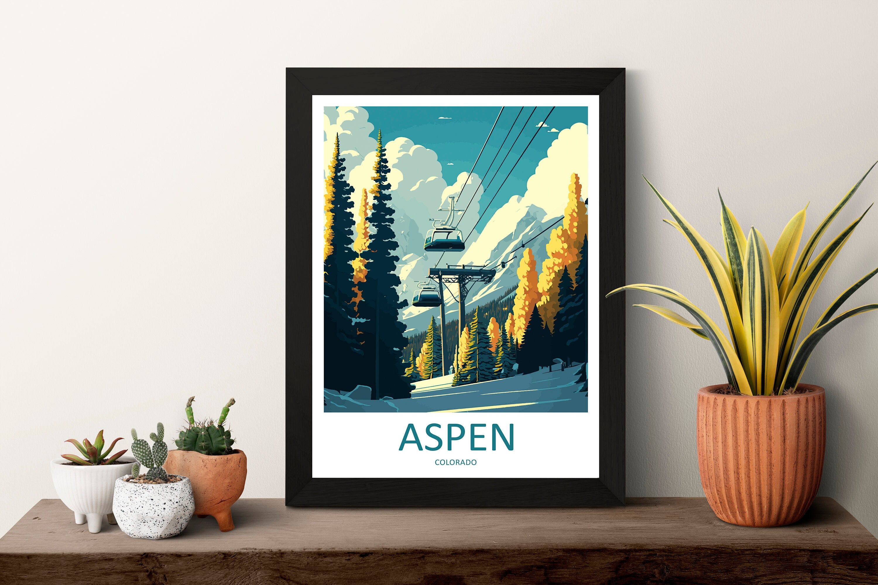 Aspen Travel Print