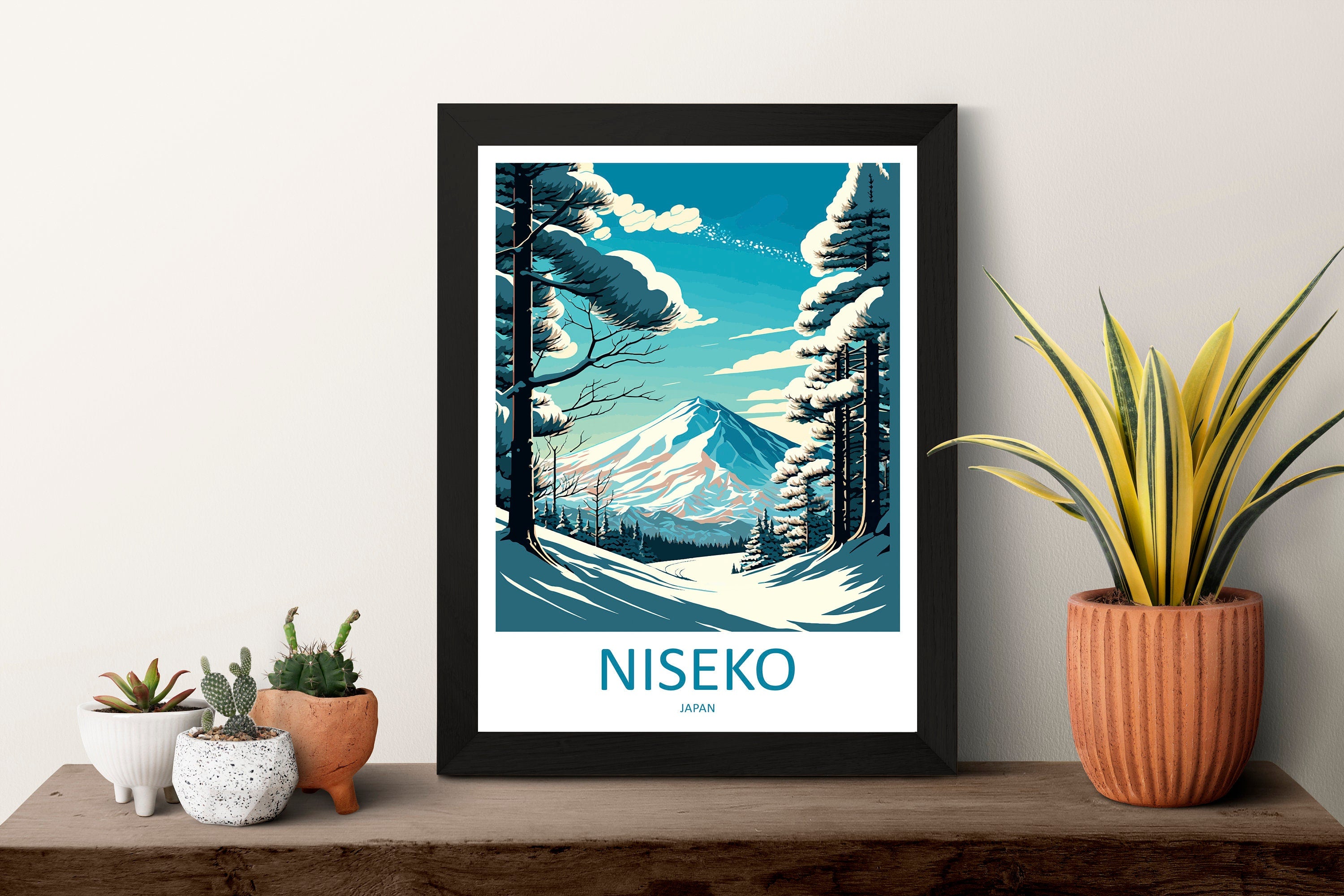 Niseko Travel Print