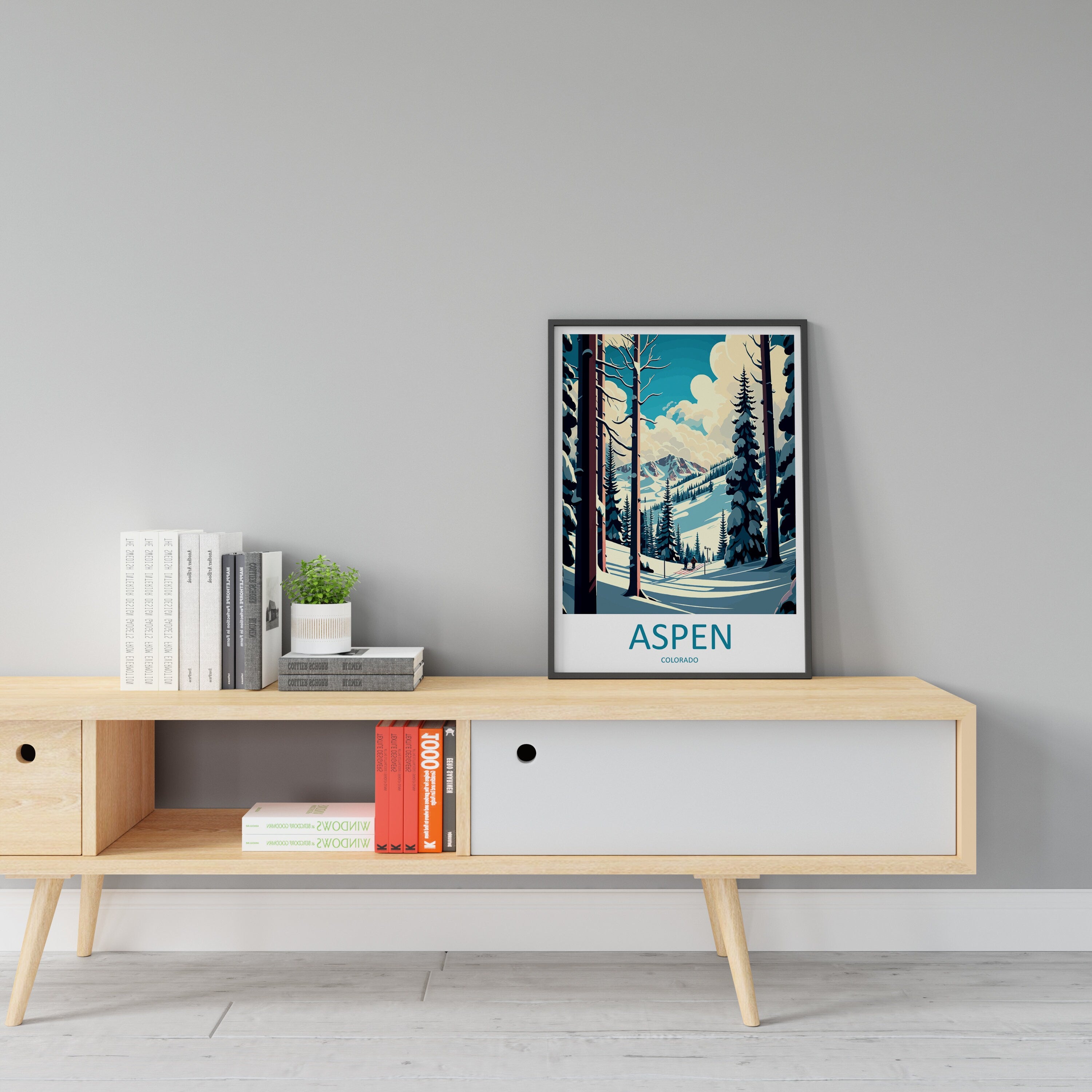 Aspen Travel Print