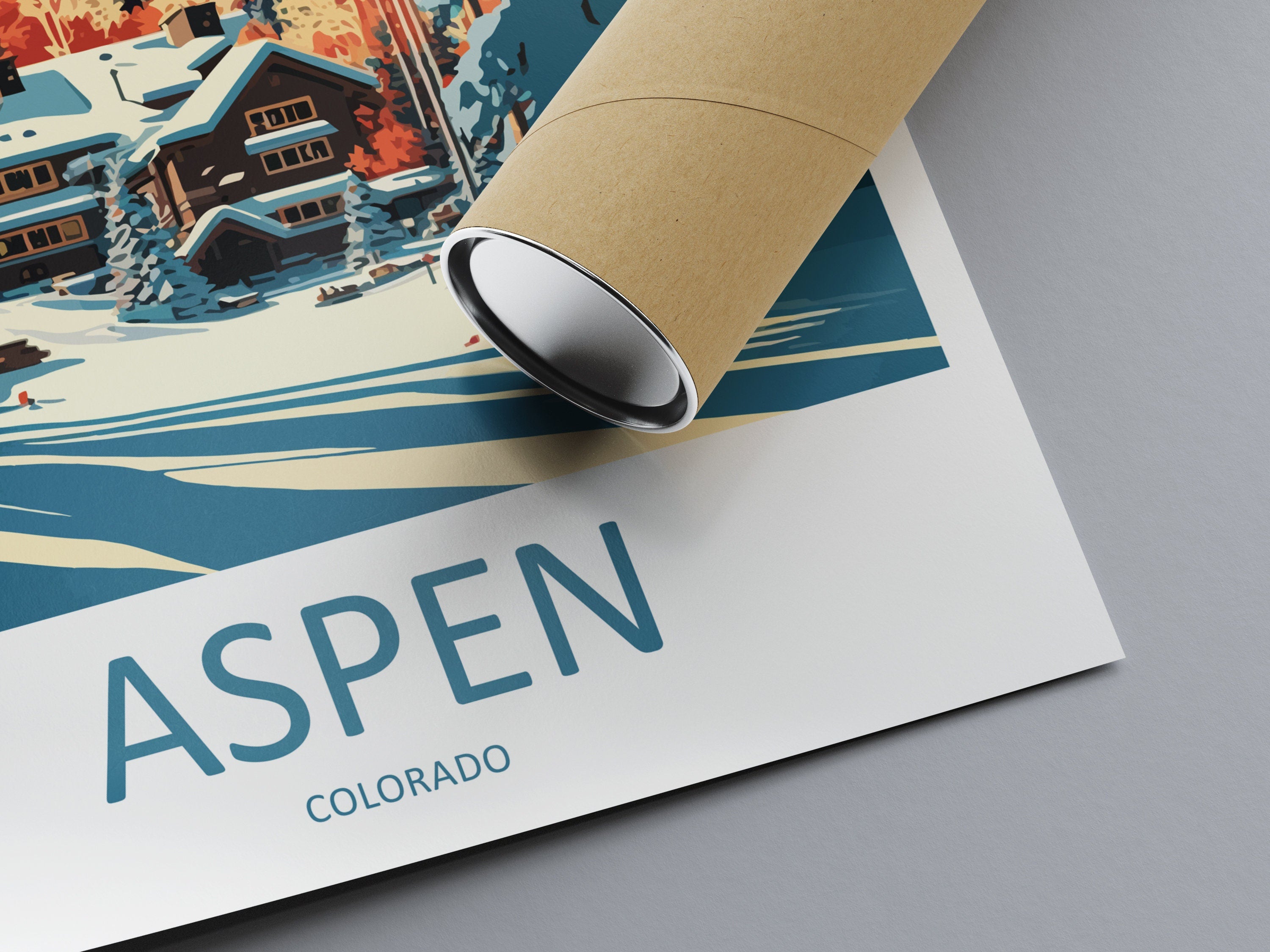 Aspen Travel Print