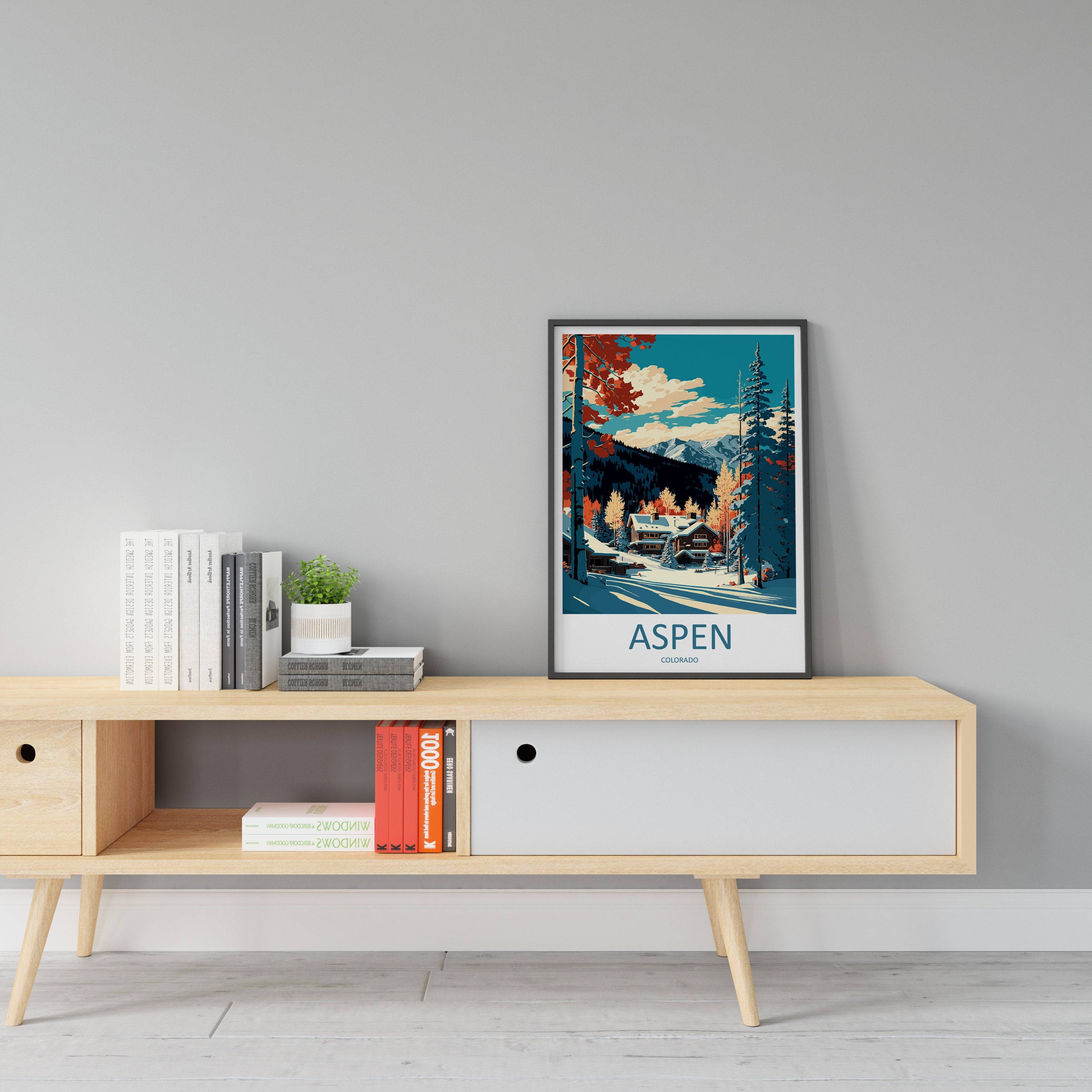 Aspen Travel Print