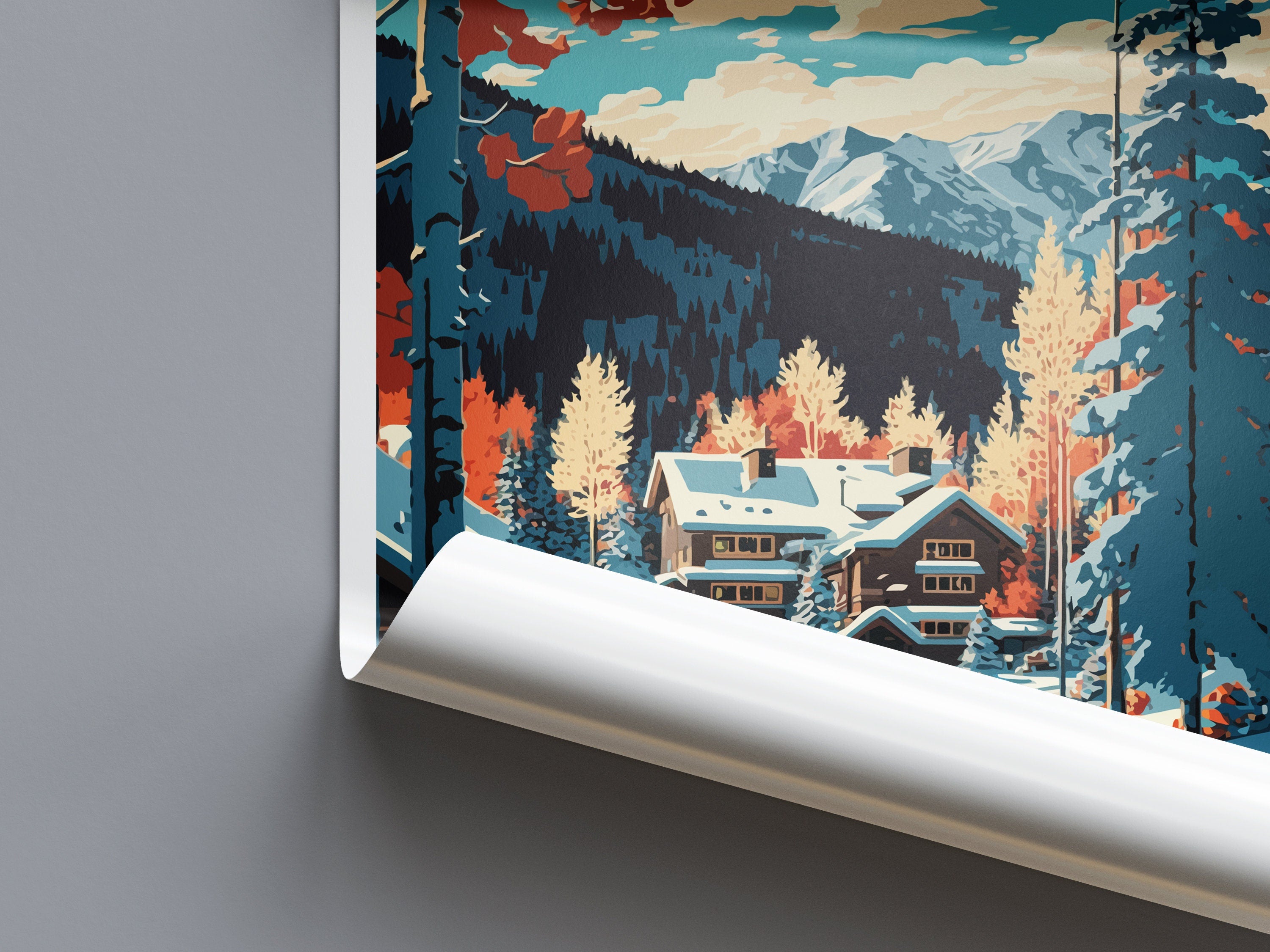 Aspen Travel Print