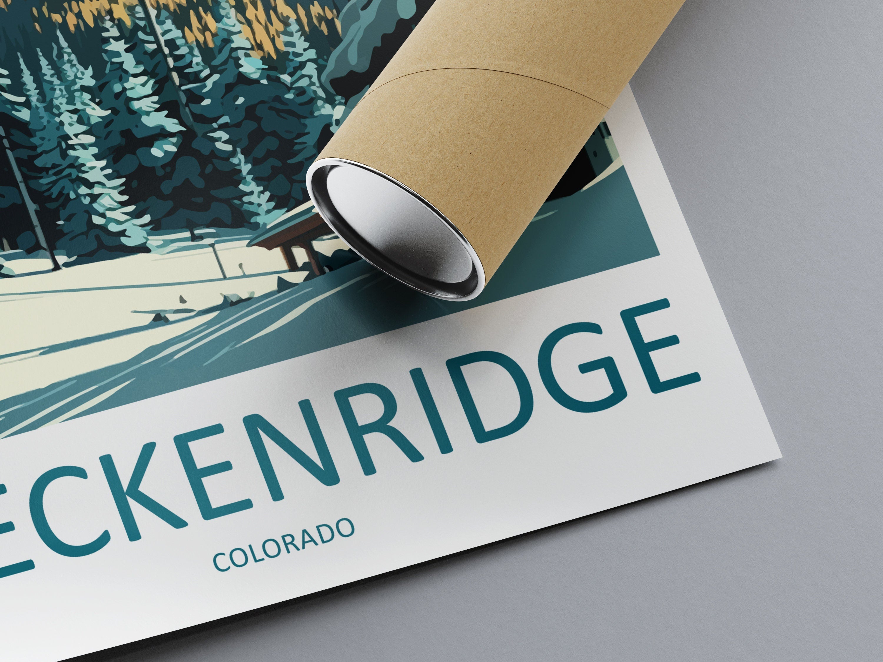 Breckenridge Travel Print