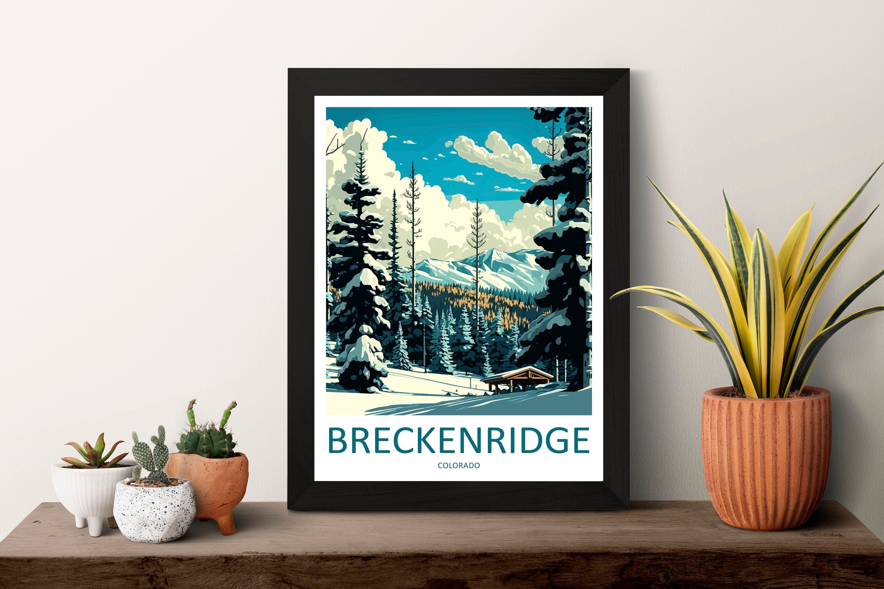 Breckenridge Travel Print