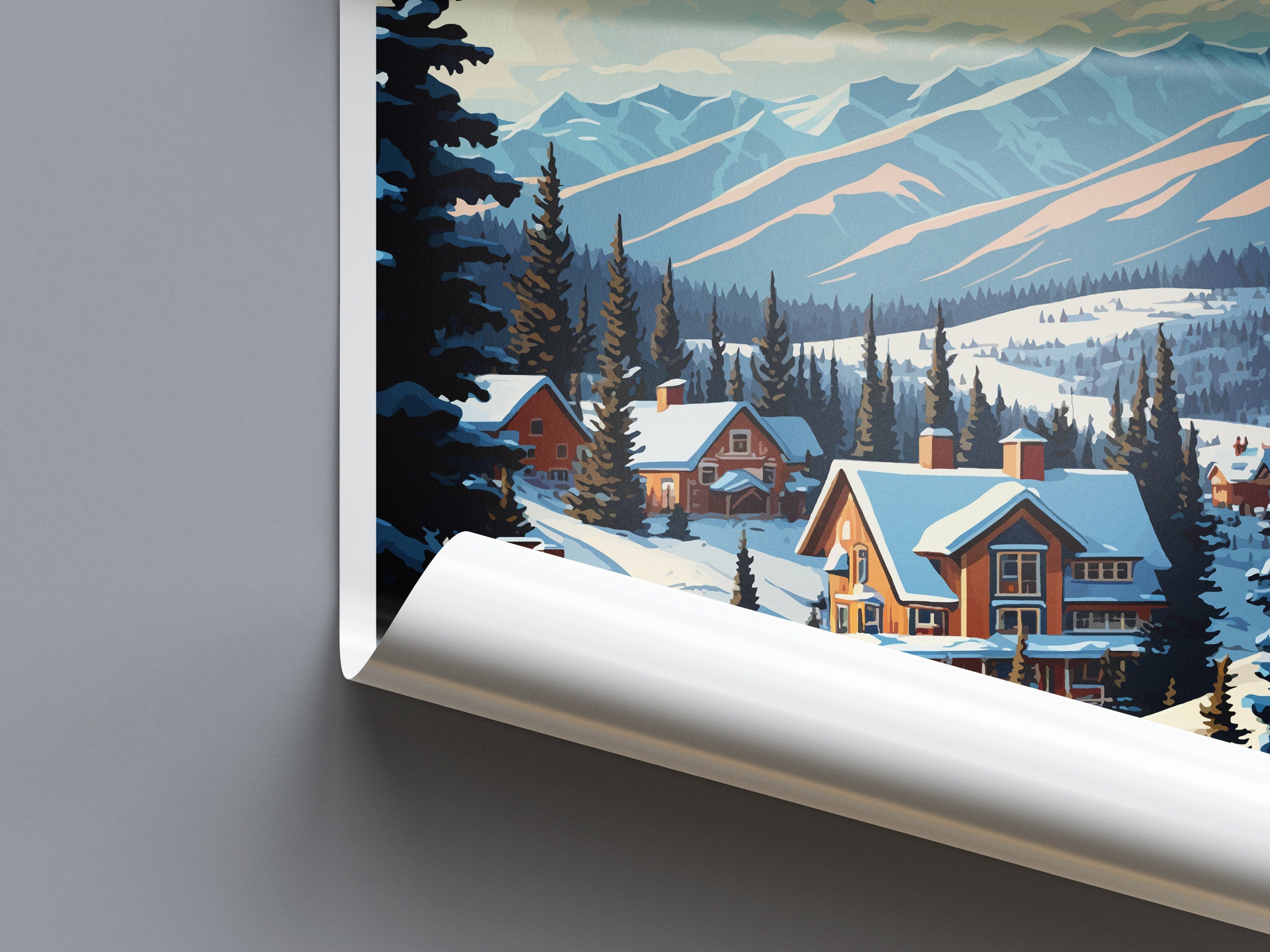 Breckenridge Travel Print