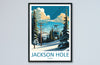 Jackson Hole Travel Print