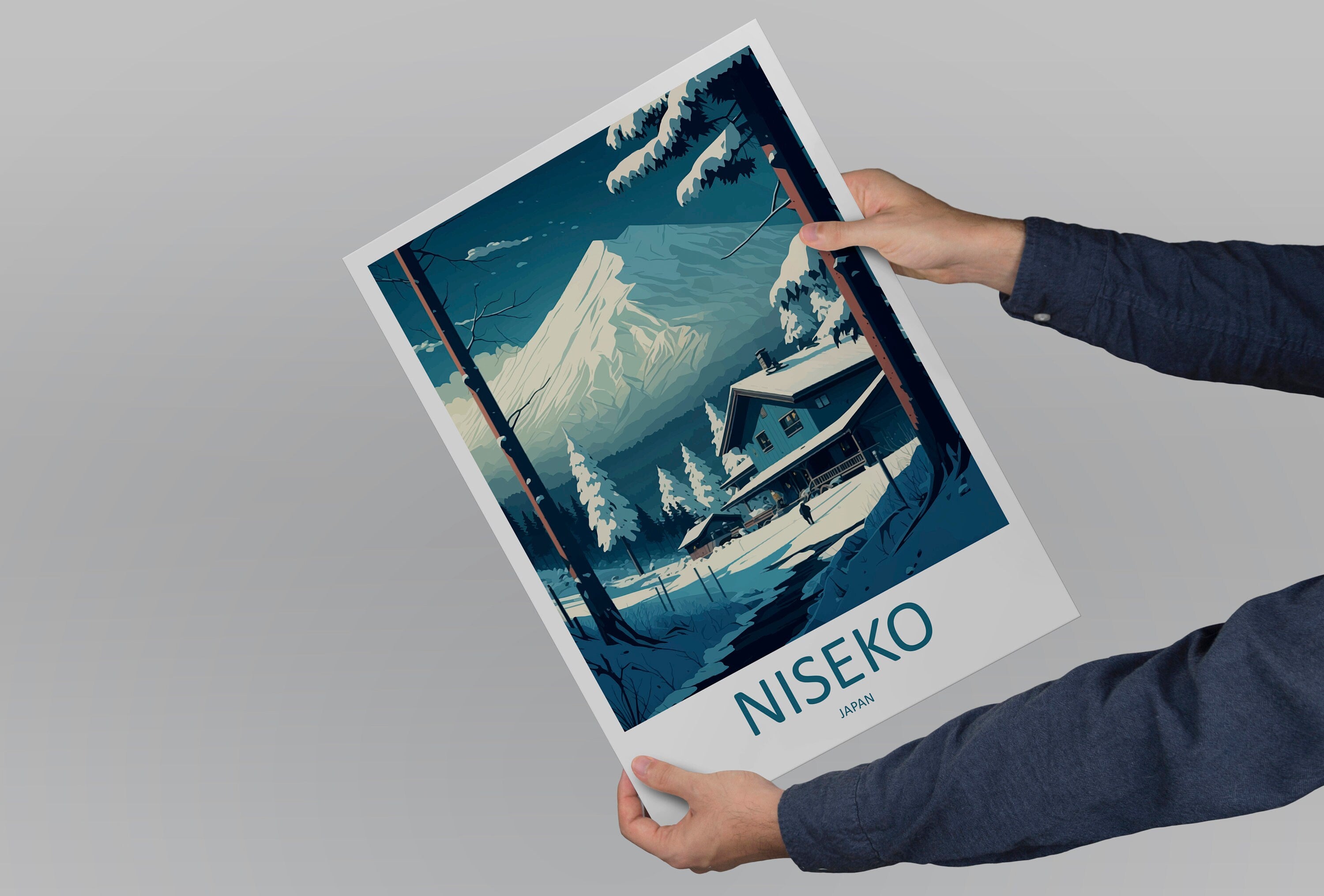 Niseko Travel Print