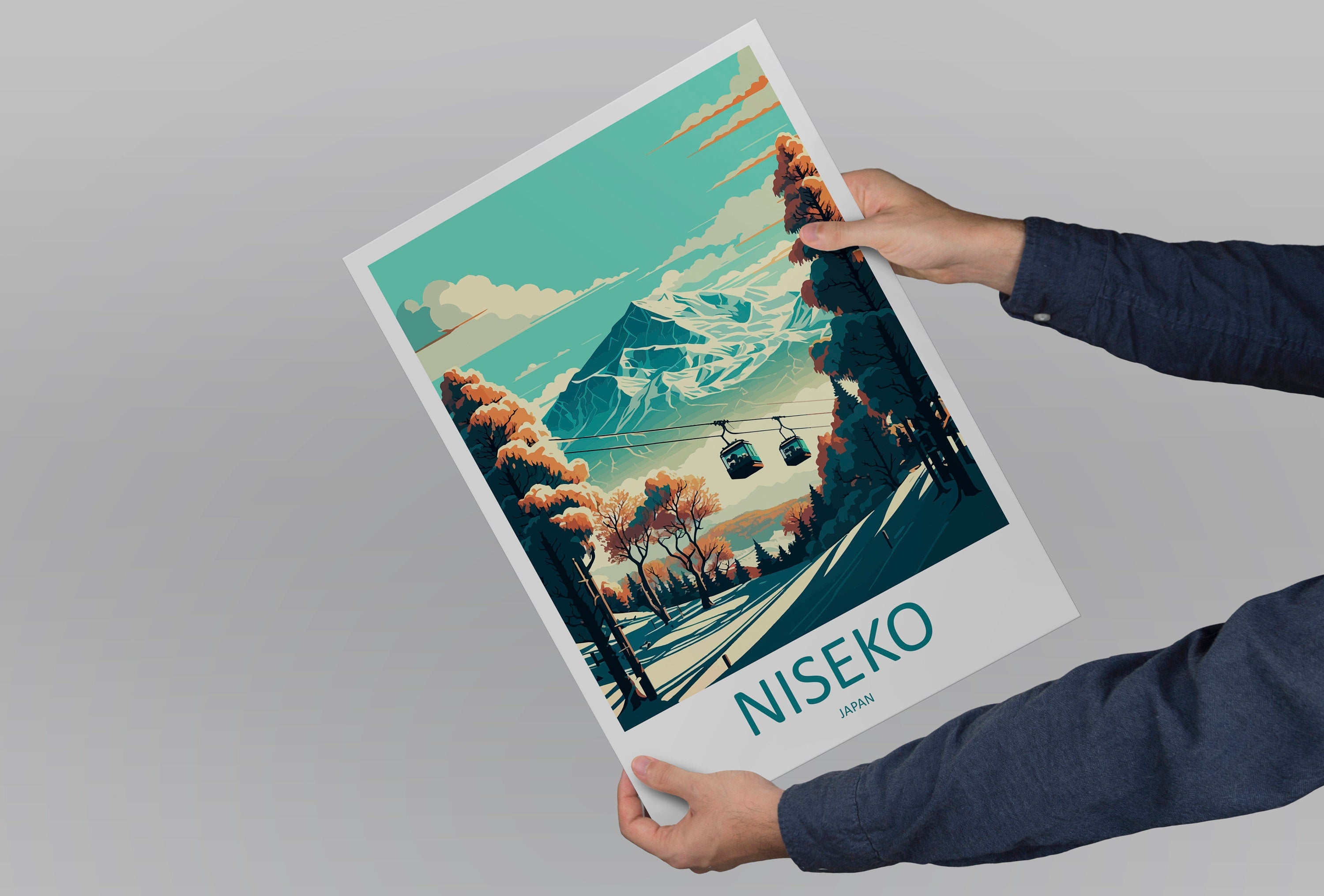 Niseko Travel Print