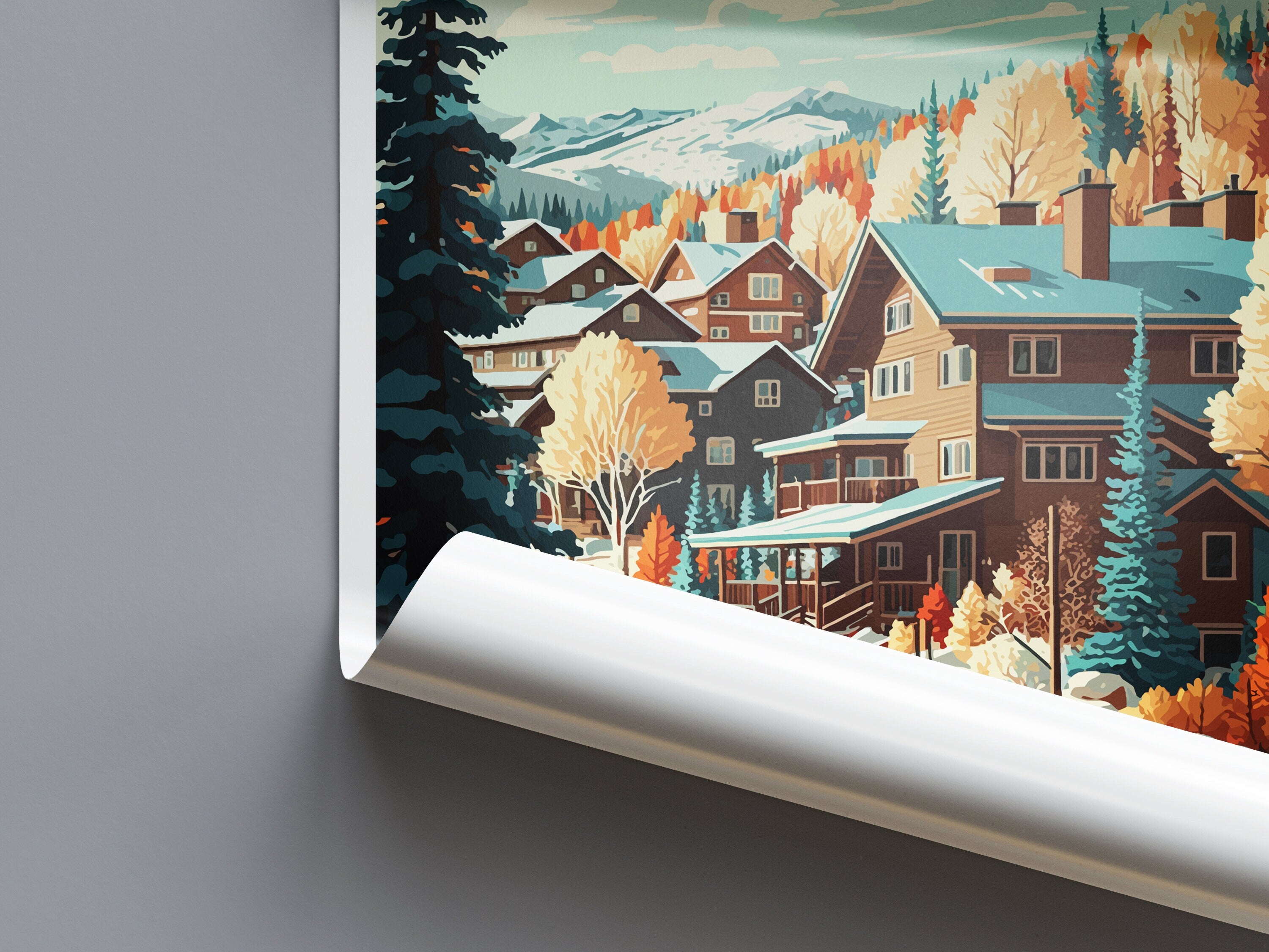 Park City Travel Print