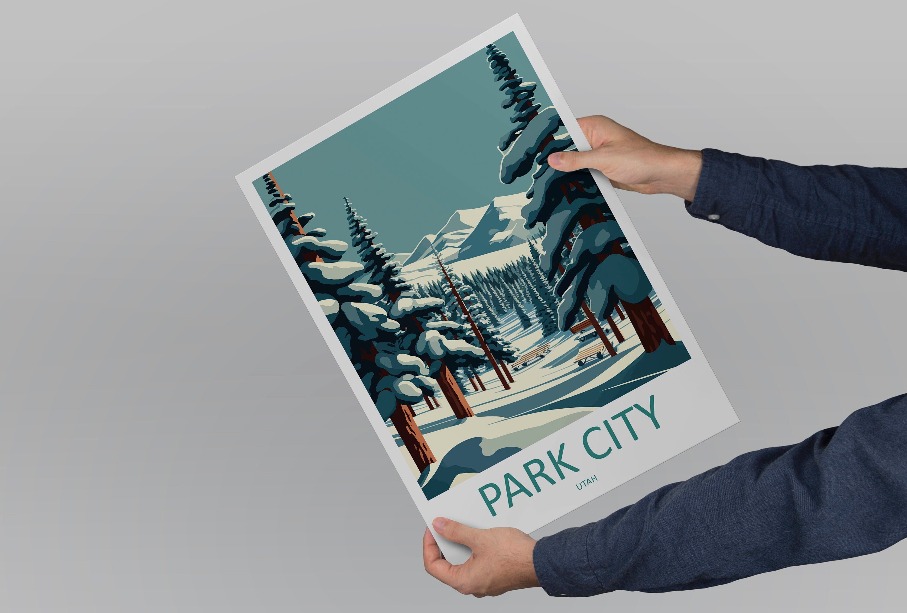 Park City Travel Print