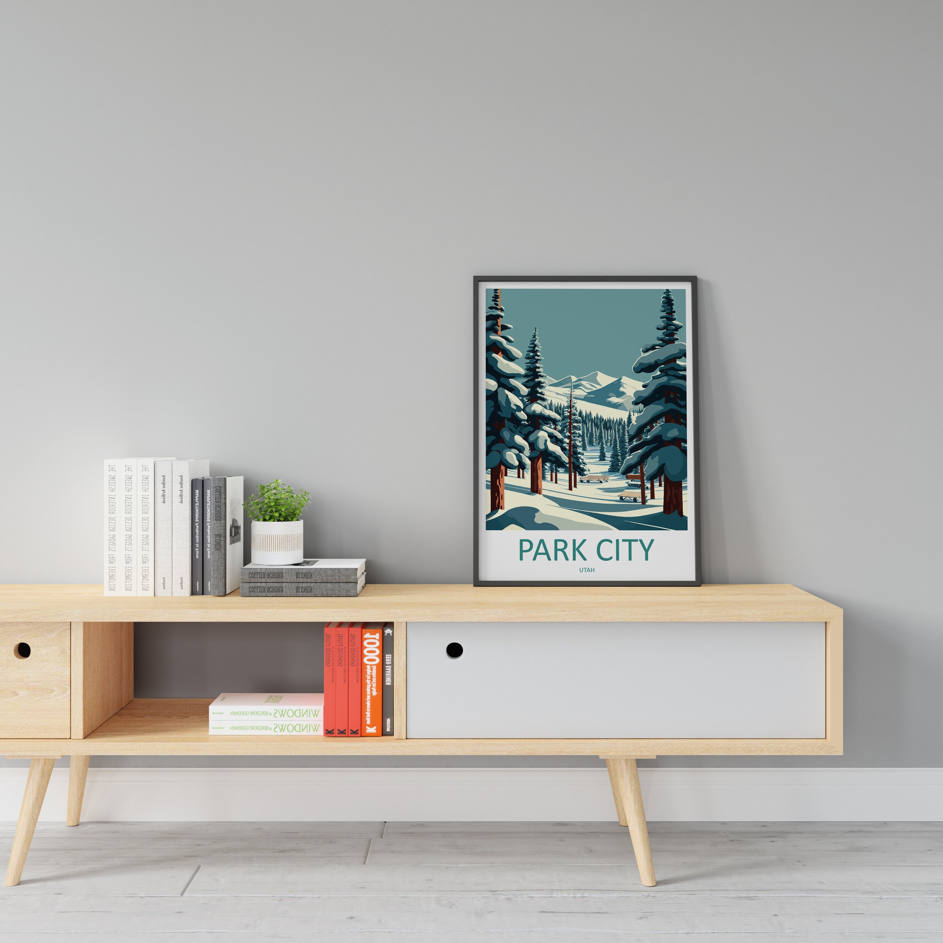 Park City Travel Print