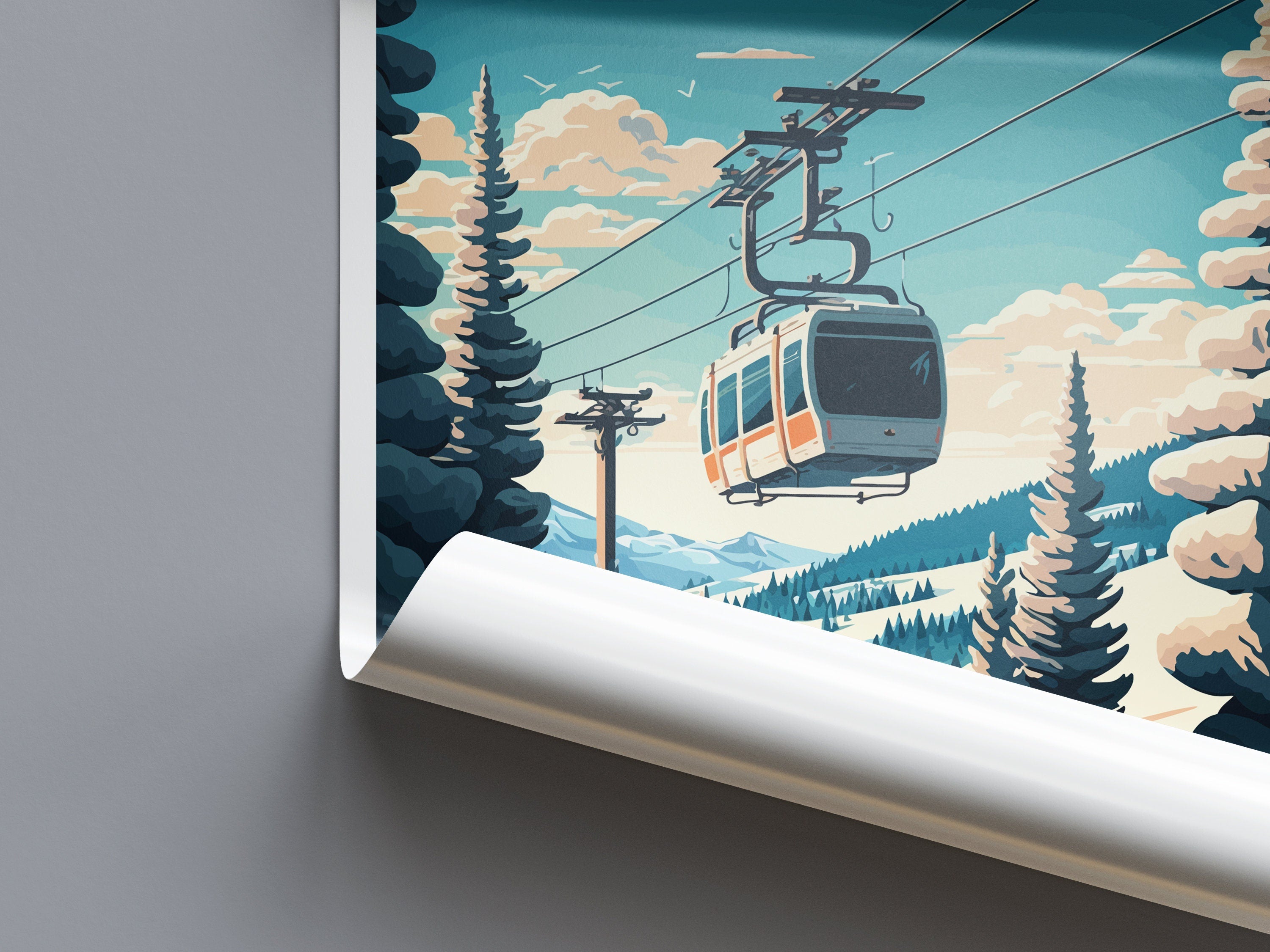 Beaver Creek Travel Print