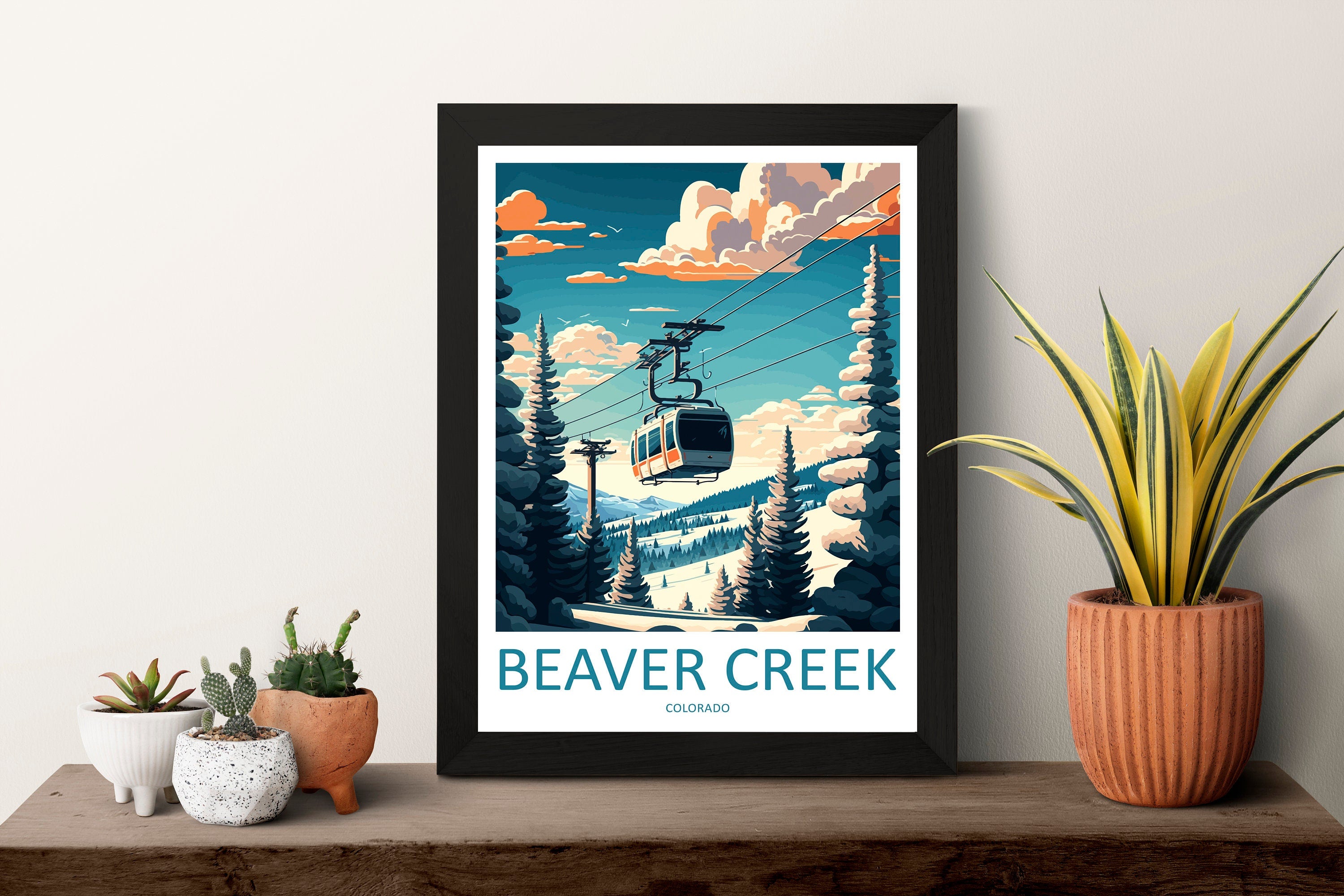 Beaver Creek Travel Print