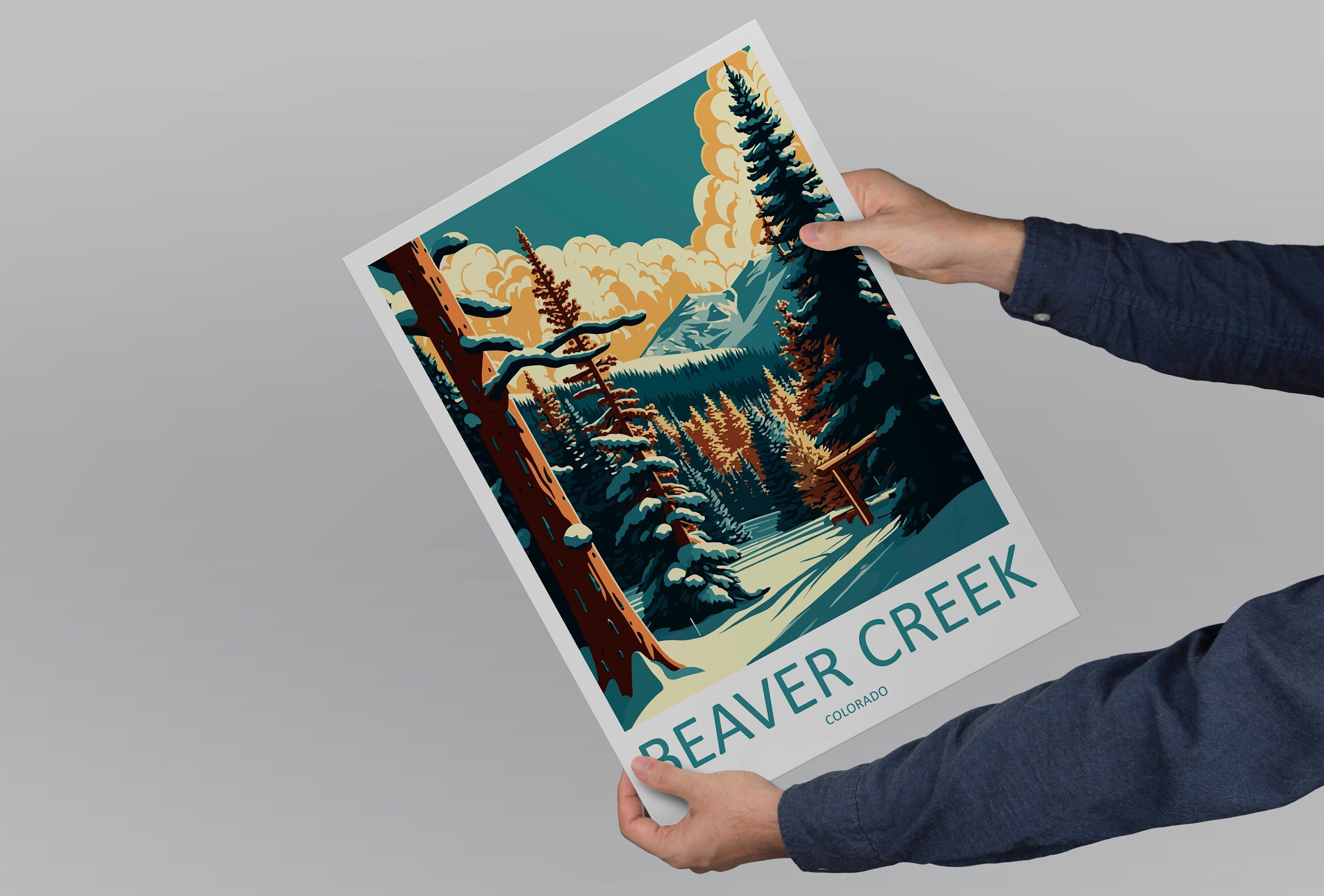 Beaver Creek Travel Print