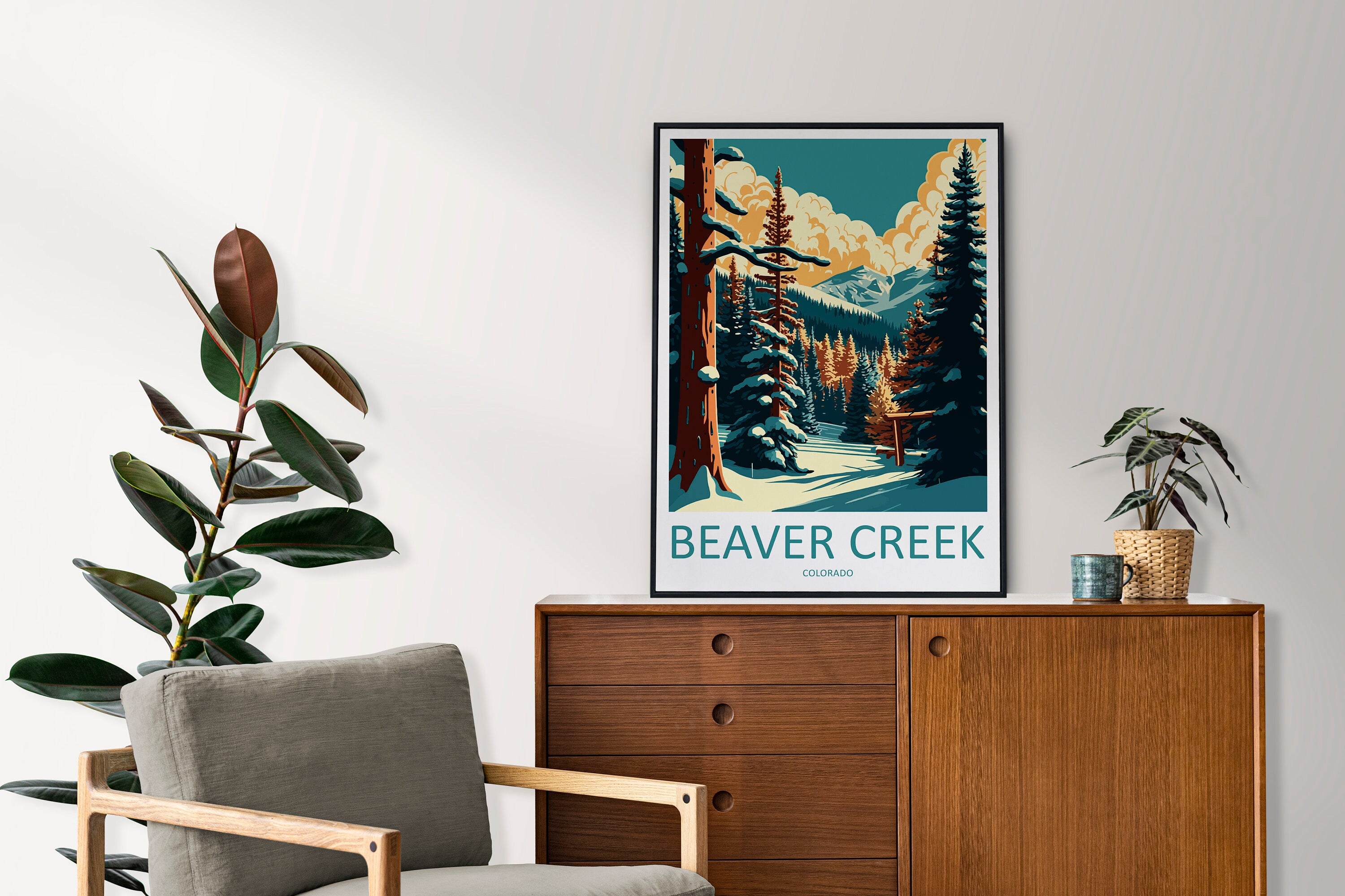 Beaver Creek Travel Print