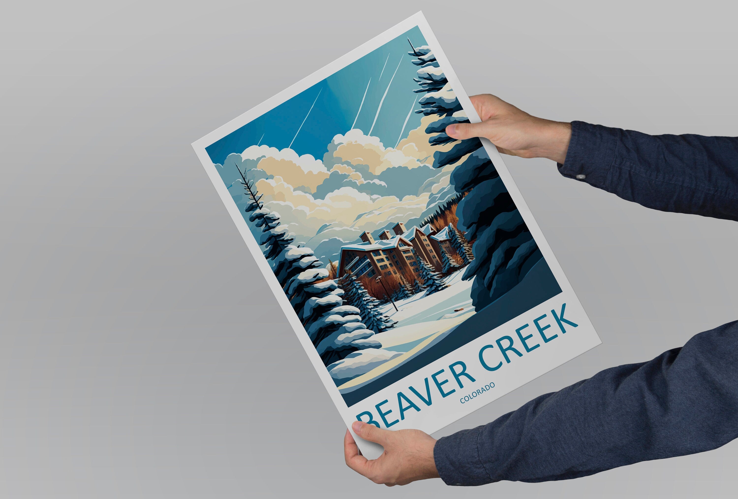 Beaver Creek Travel Print