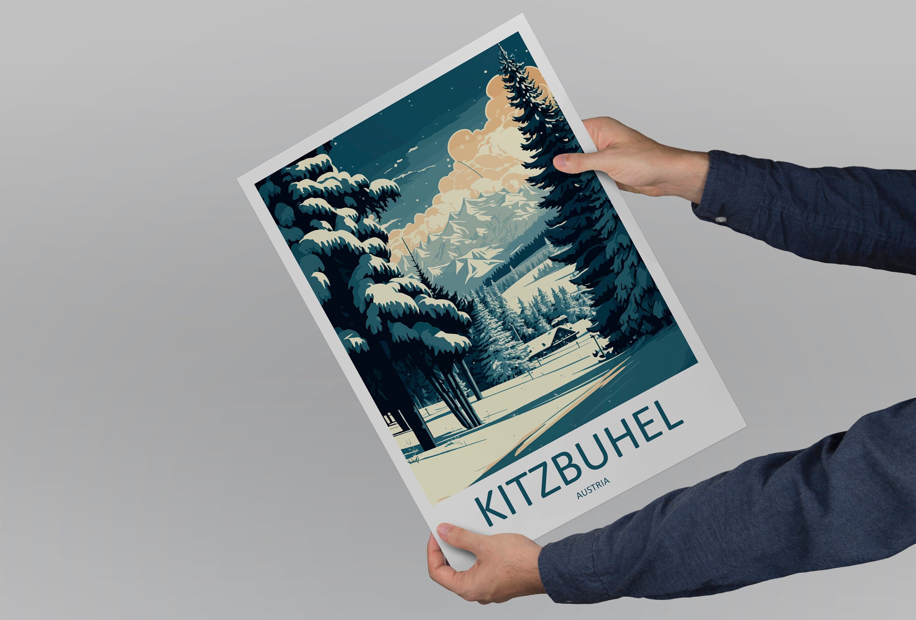 Kitzbuhel Travel Print