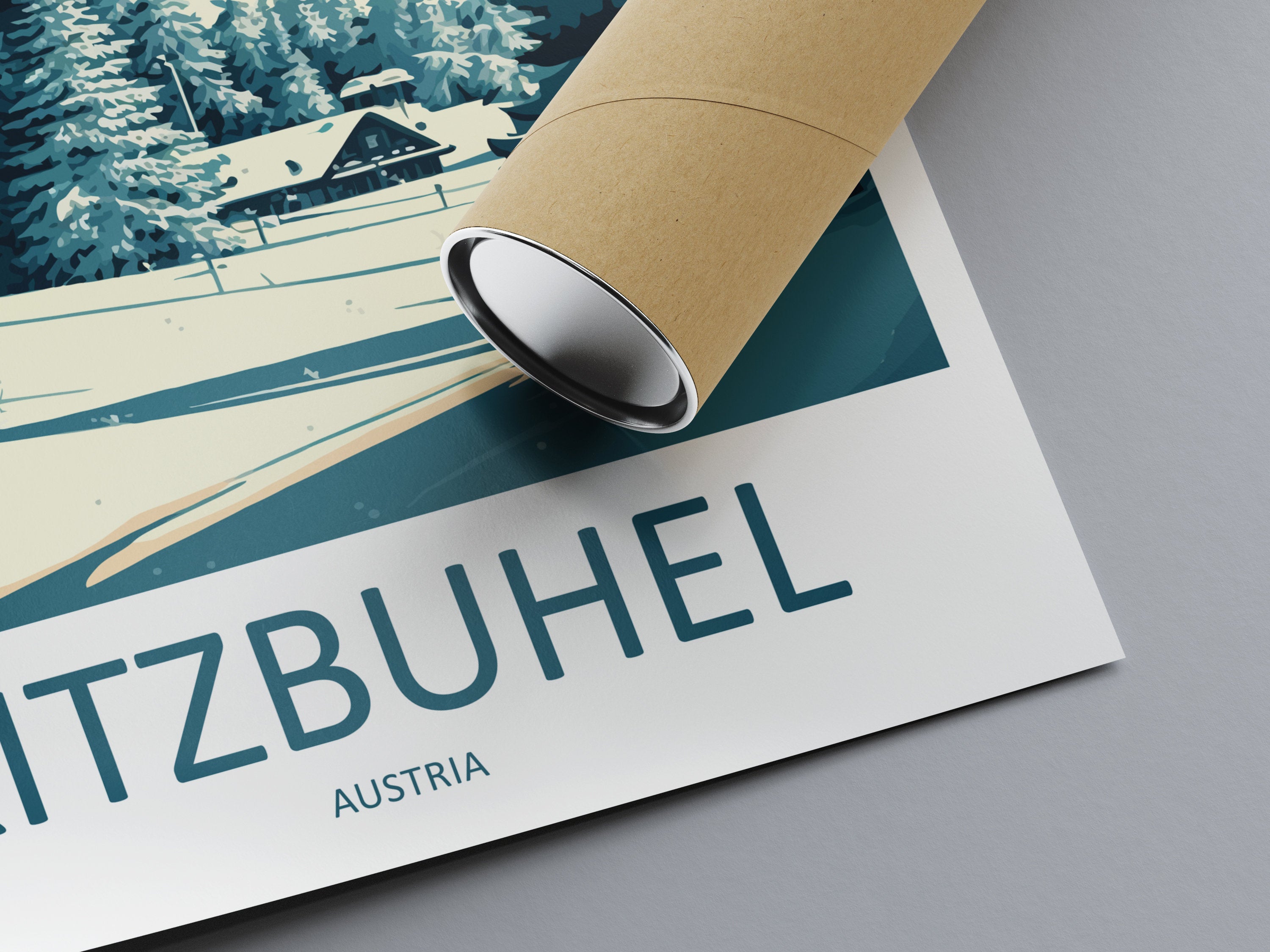 Kitzbuhel Travel Print