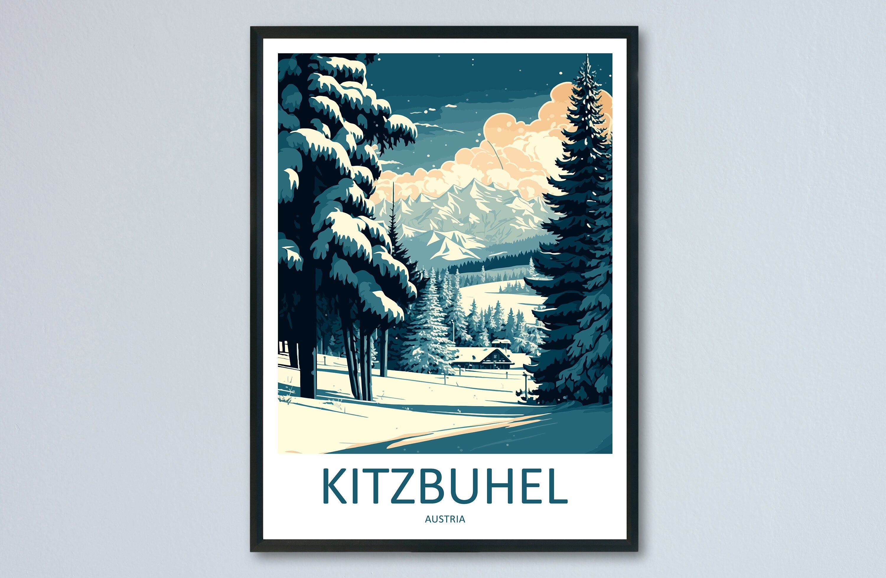 Kitzbuhel Travel Print