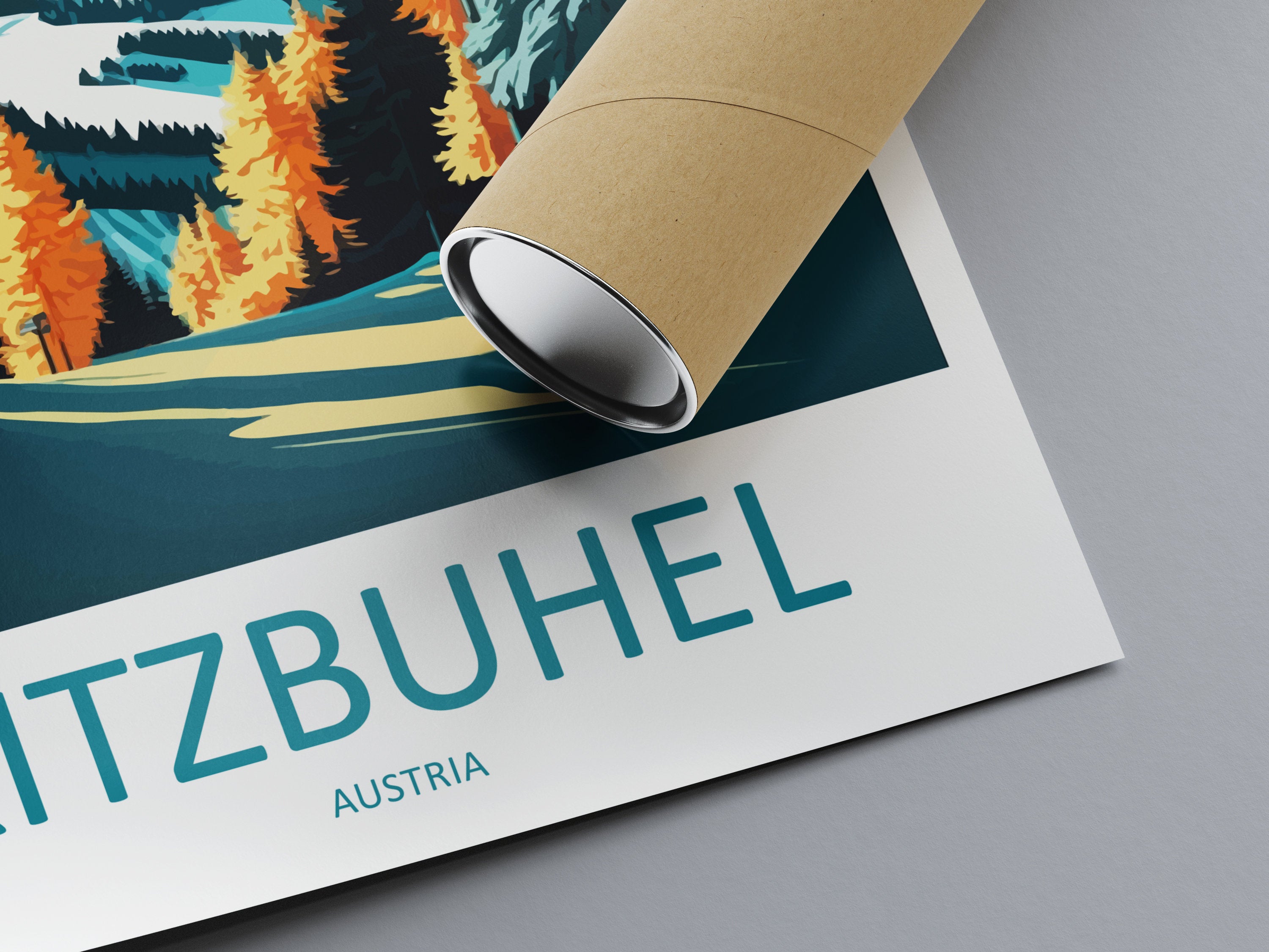 Kitzbuhel Travel Print