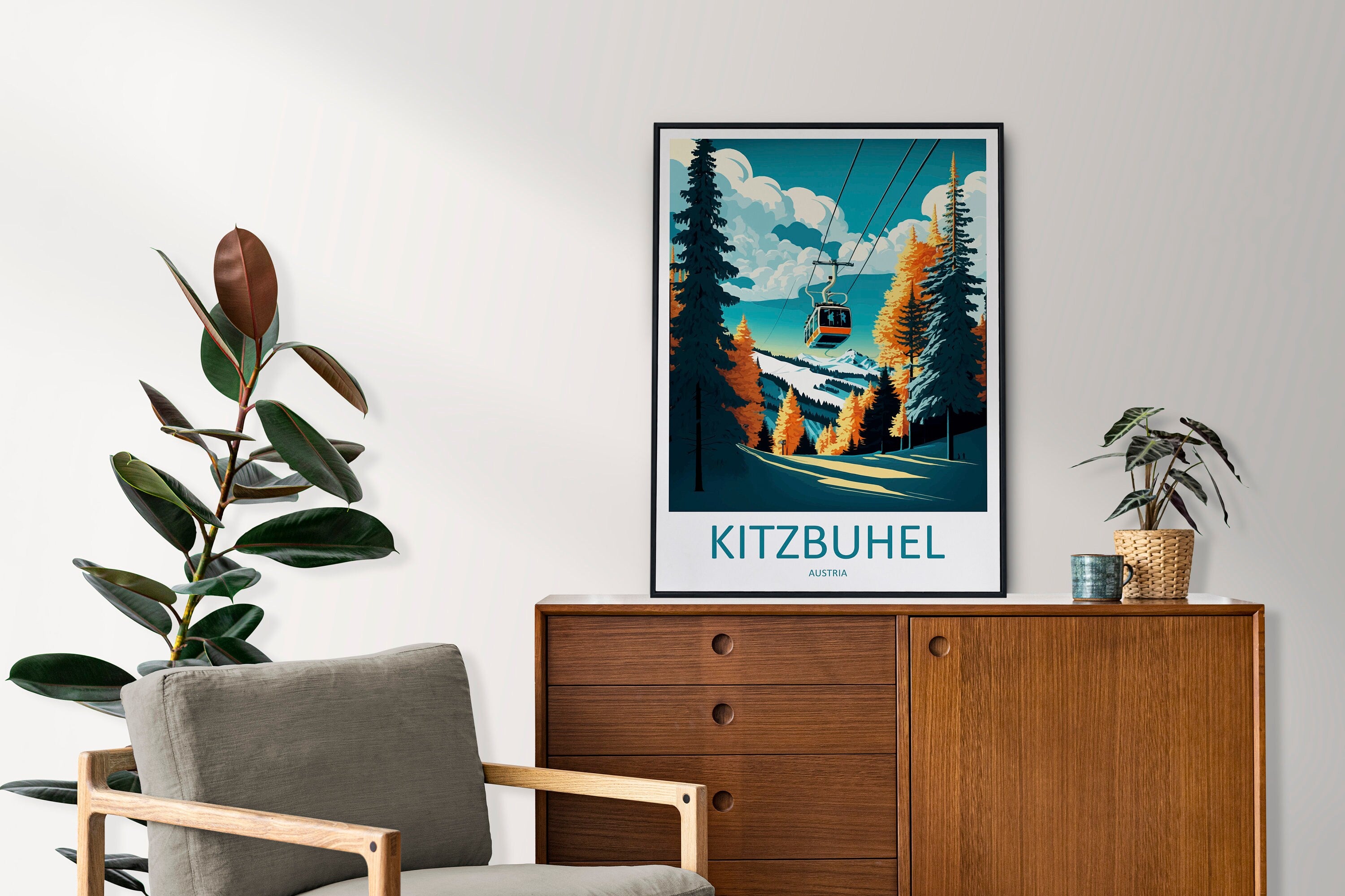 Kitzbuhel Travel Print