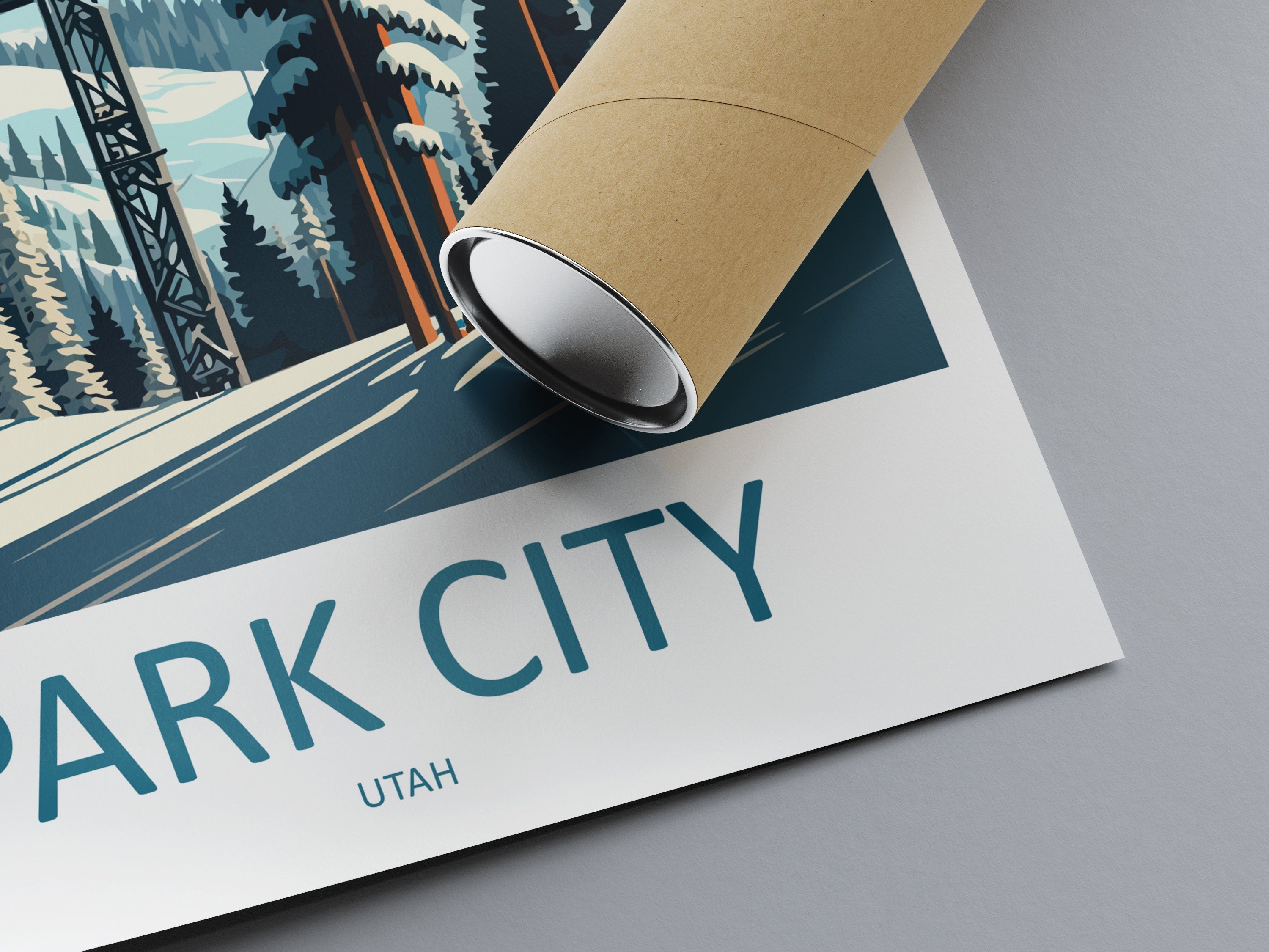 Park City Travel Print