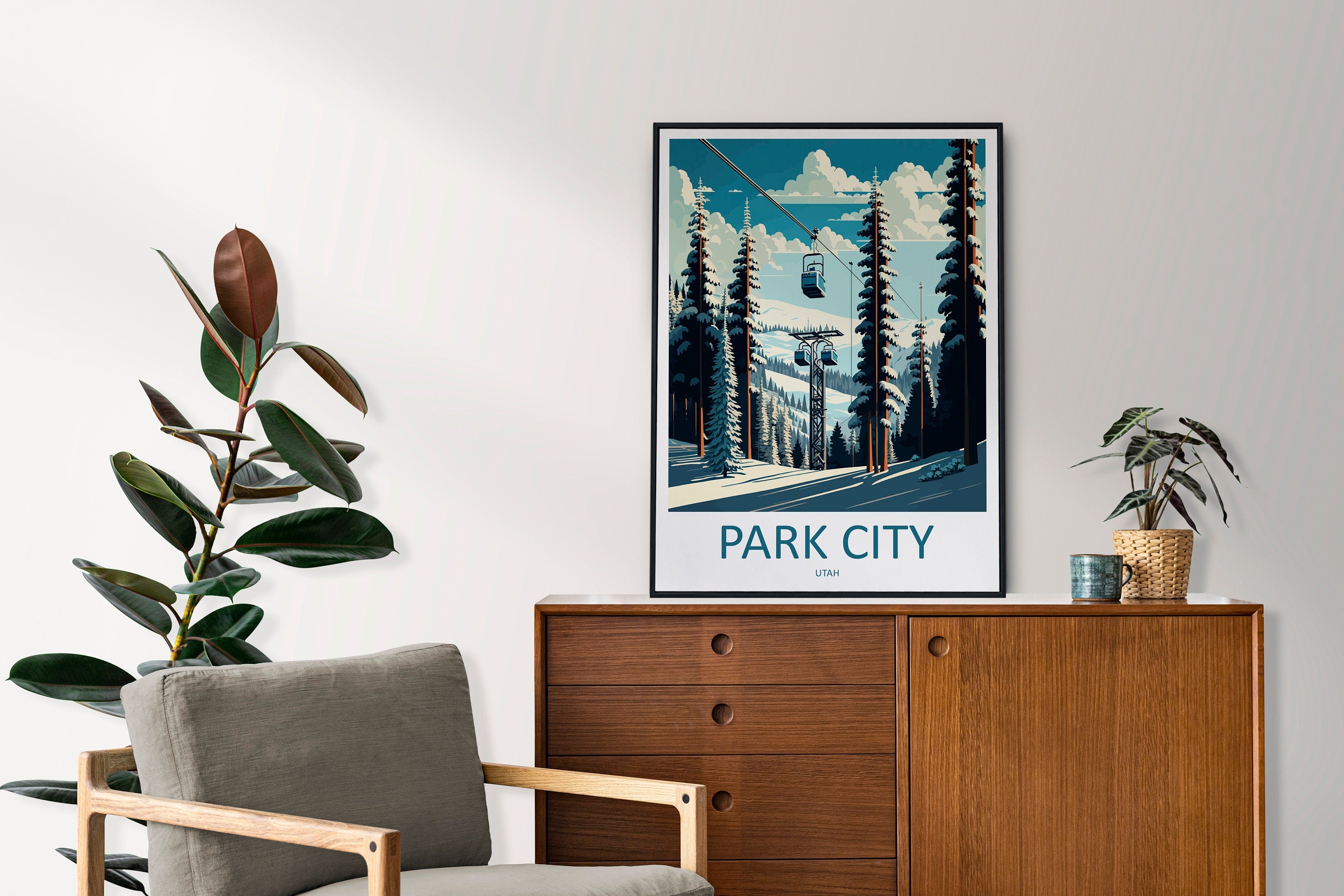 Park City Travel Print