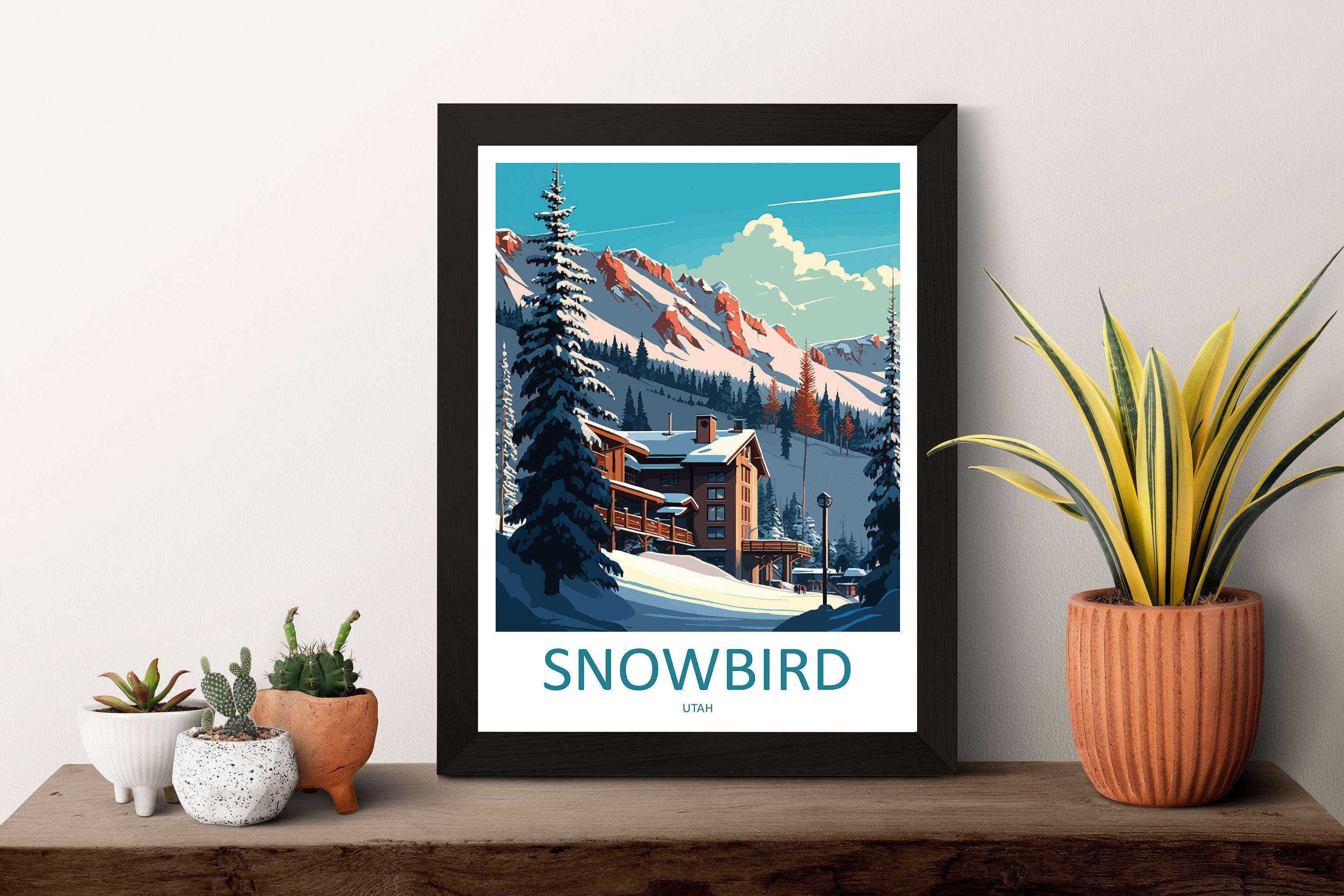 Snowbird Travel Print