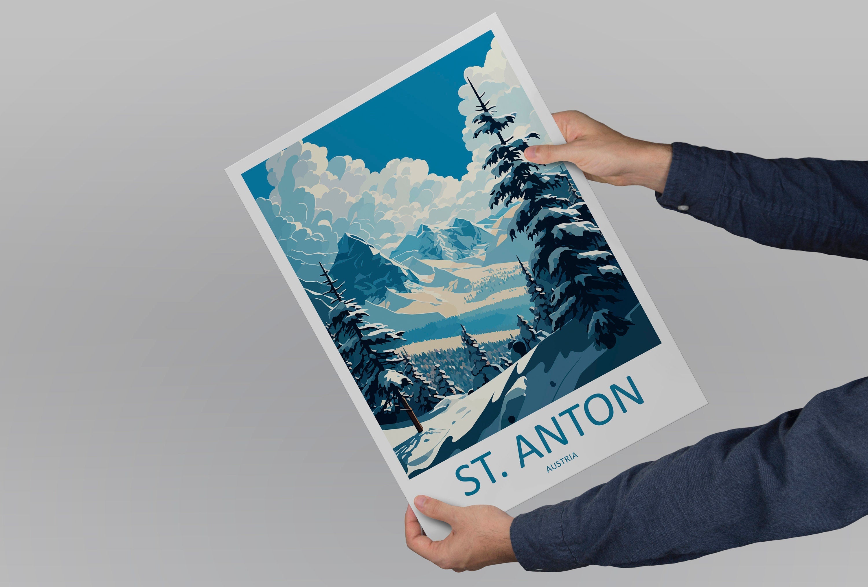 St. Anton Travel Print