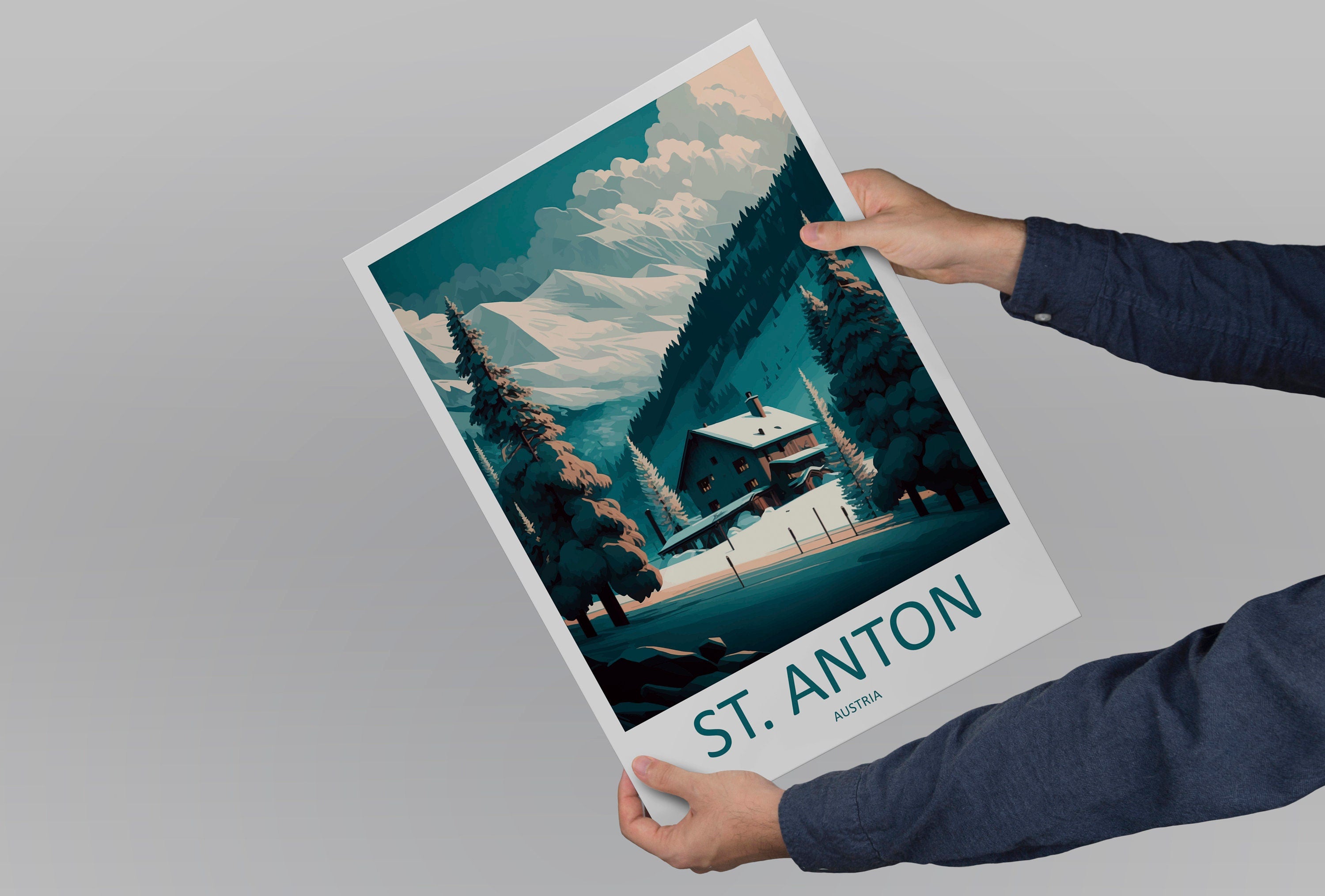 St. Anton Travel Print