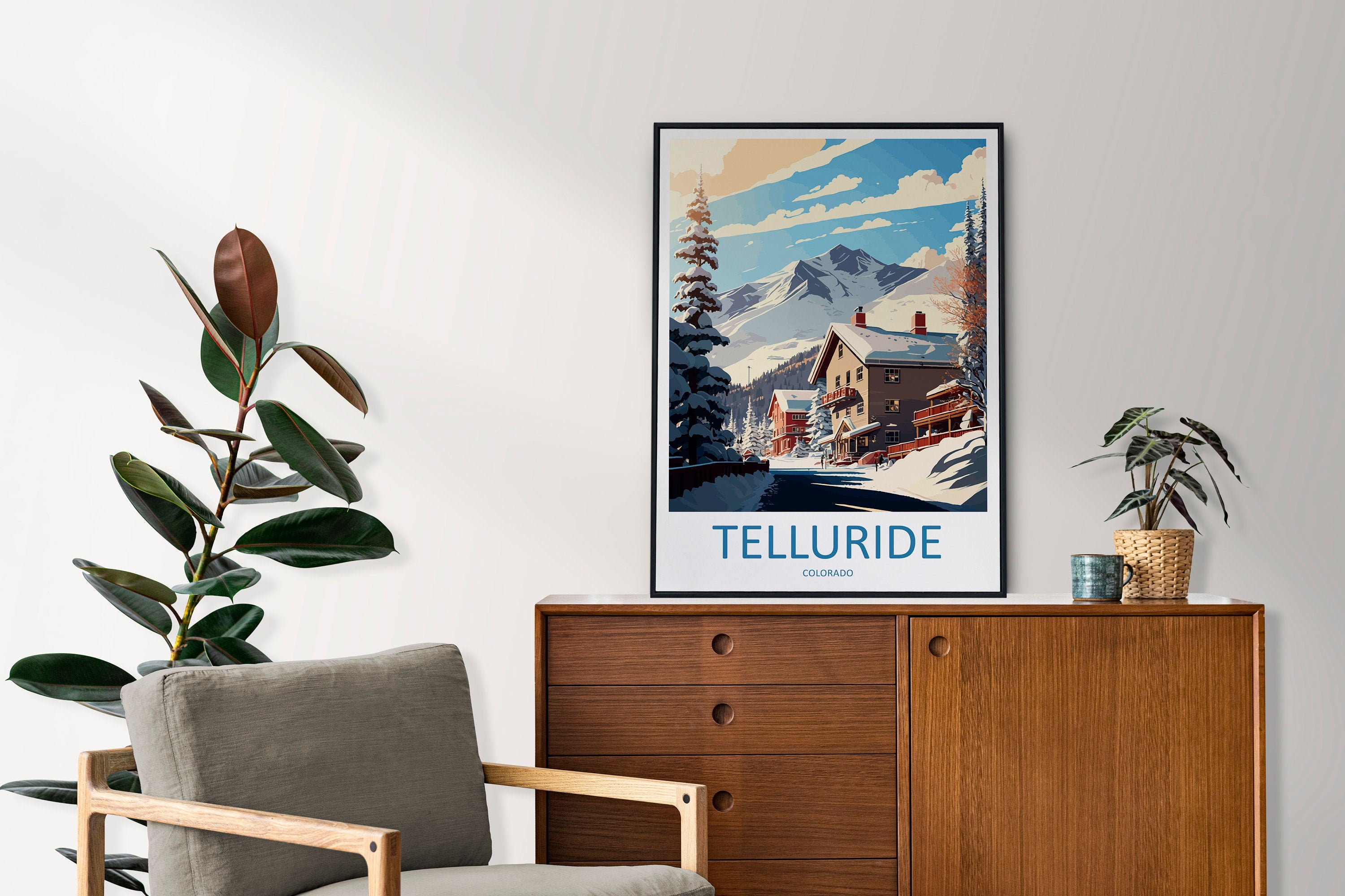 Telluride Travel Print