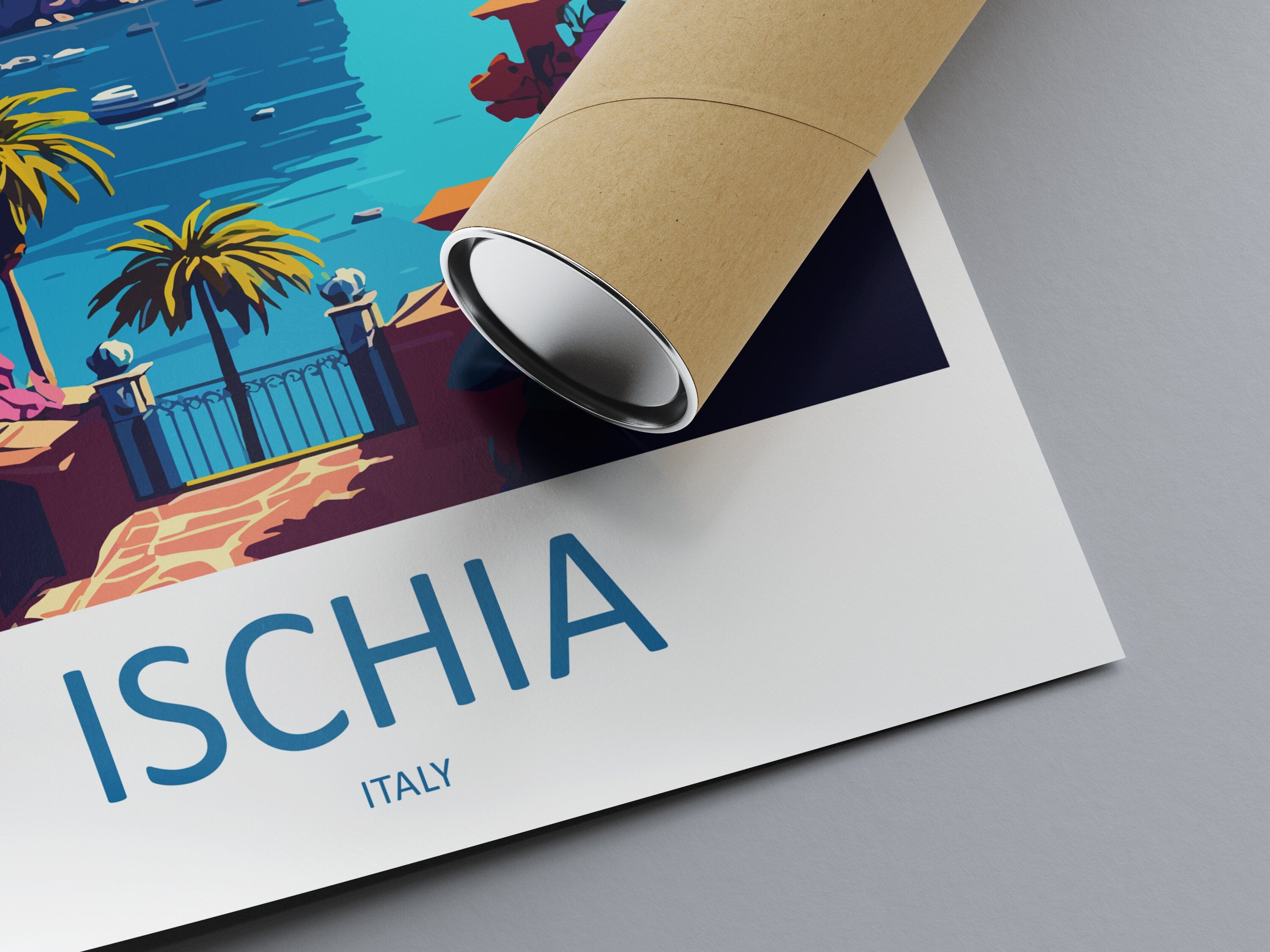 Ischia Travel Print