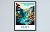 Geres National Park Travel Print