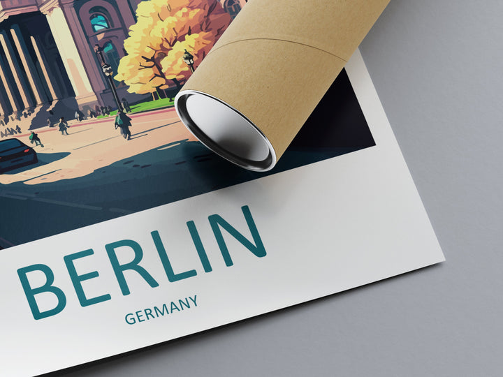 Berlin Travel Print Wall Art Berlin Wall Hanging Home Décor Berlin Gift Art Lovers Germany Art Lover Gift Berlin Wall Décor Berlin Print