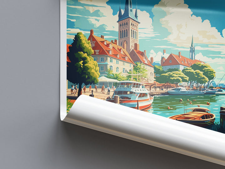 Rugen Island Travel Print Wall Art Rugen Island Wall Hanging Home Décor Rugen Island Gift Art Lovers Germany Art Lover Gift Rugen Island Art