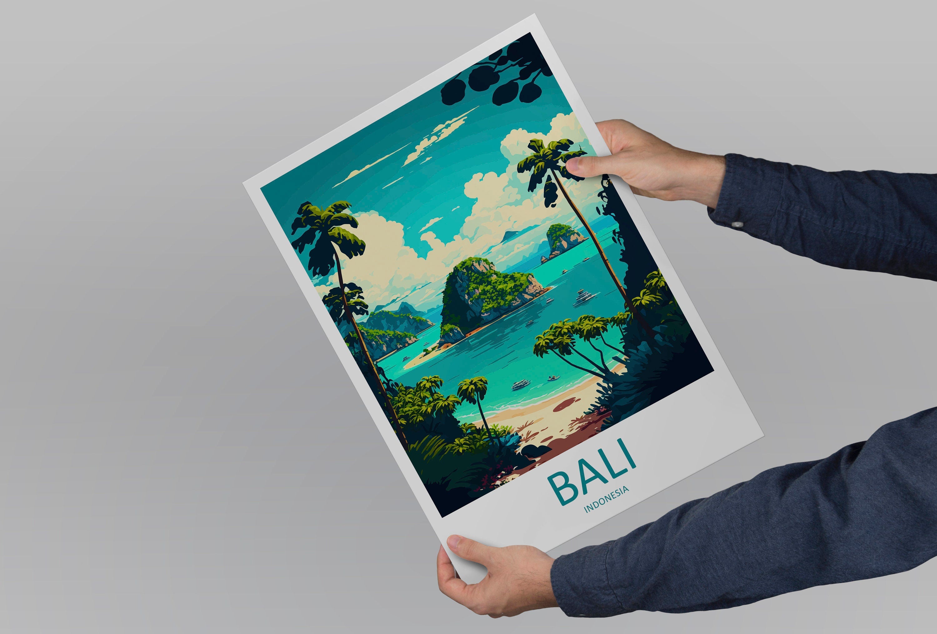 Bali Travel Print