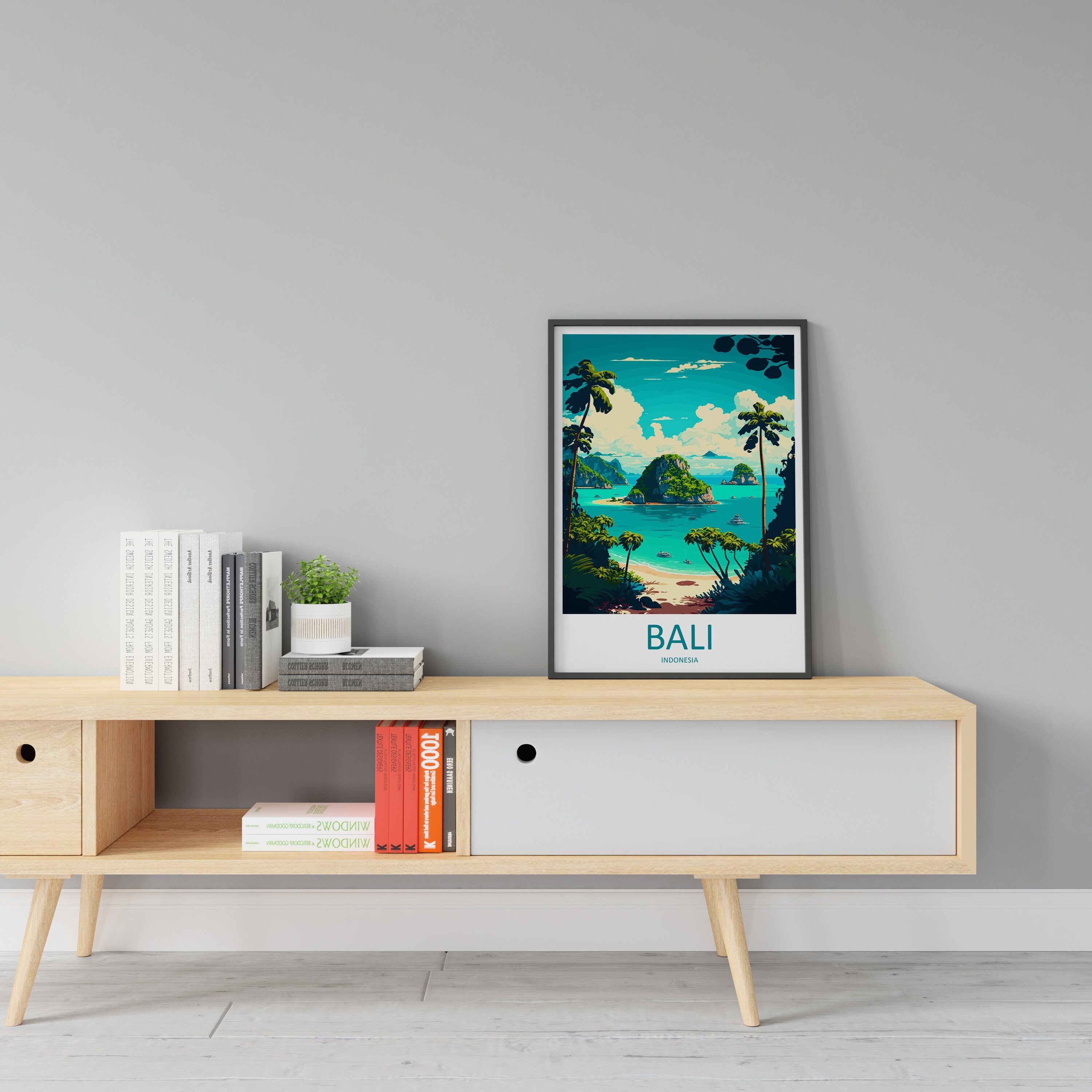 Bali Travel Print