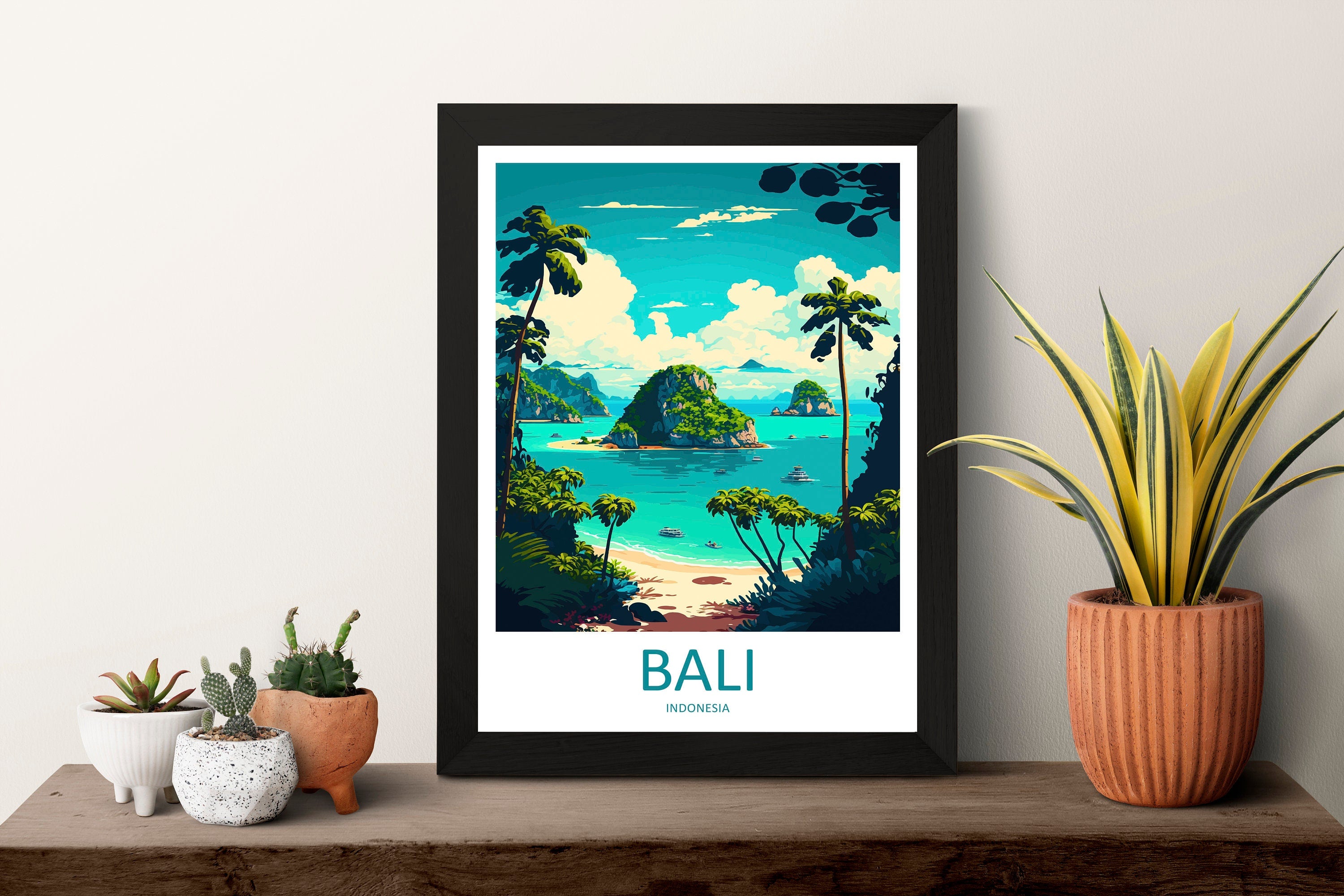 Bali Travel Print