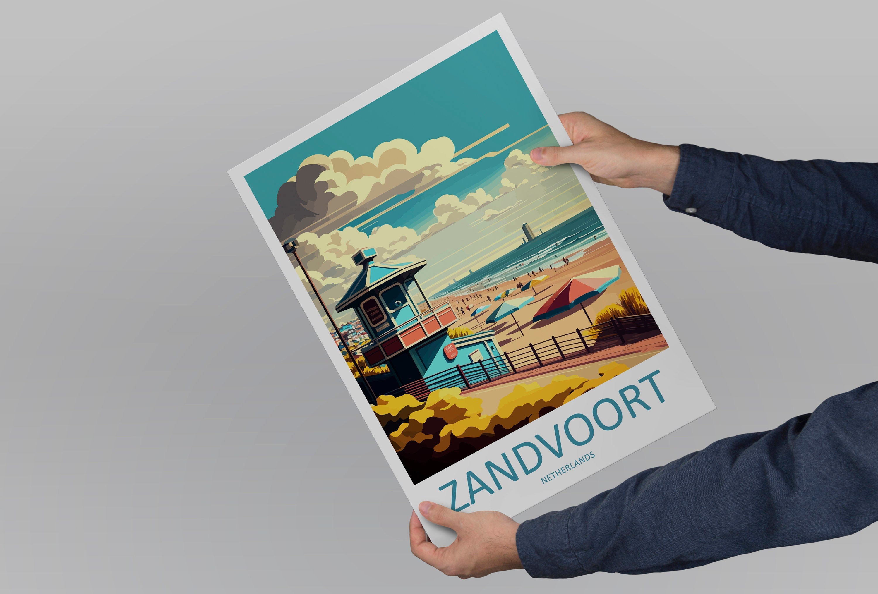 Zandvoort Travel Print