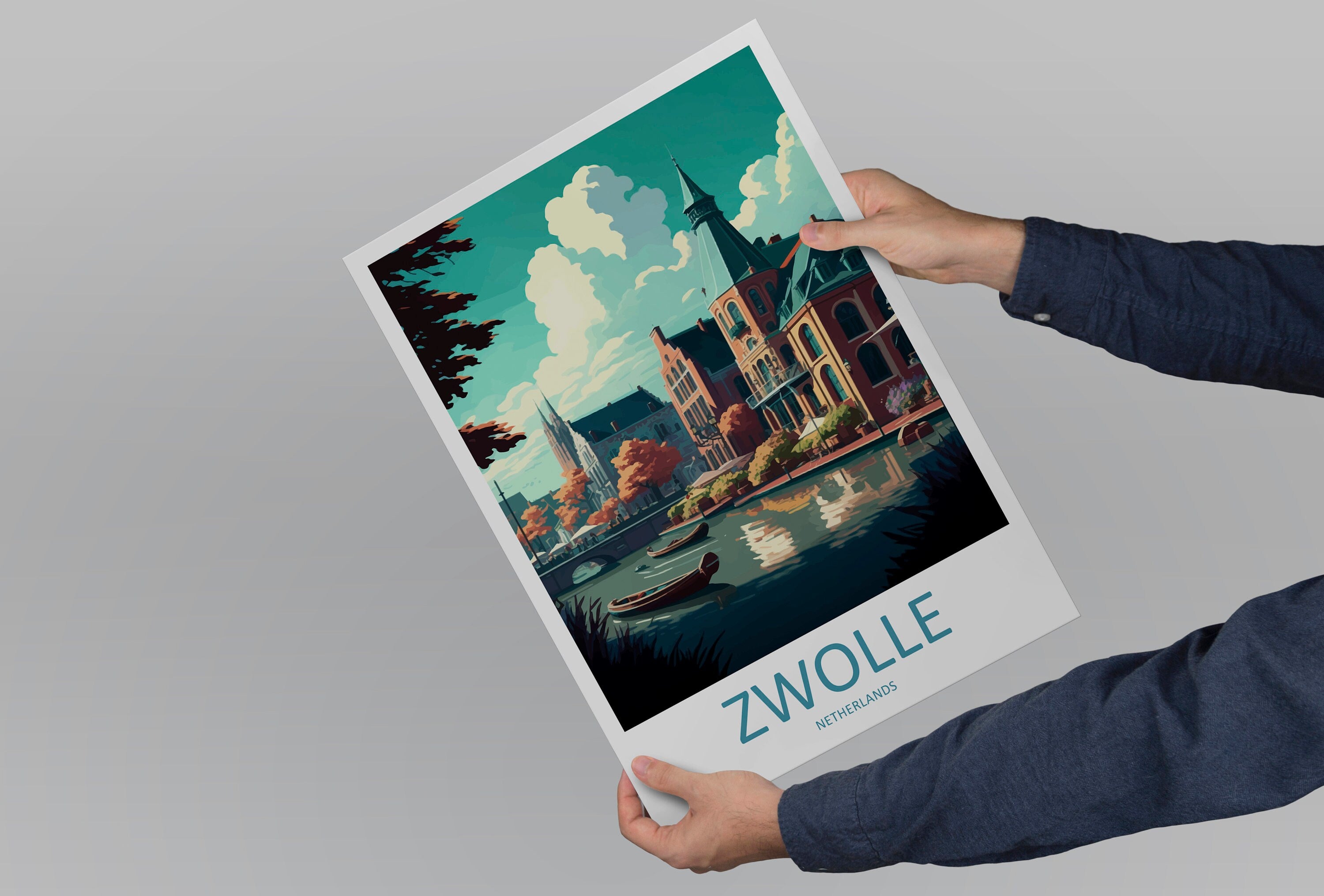 Zwolle Travel Print