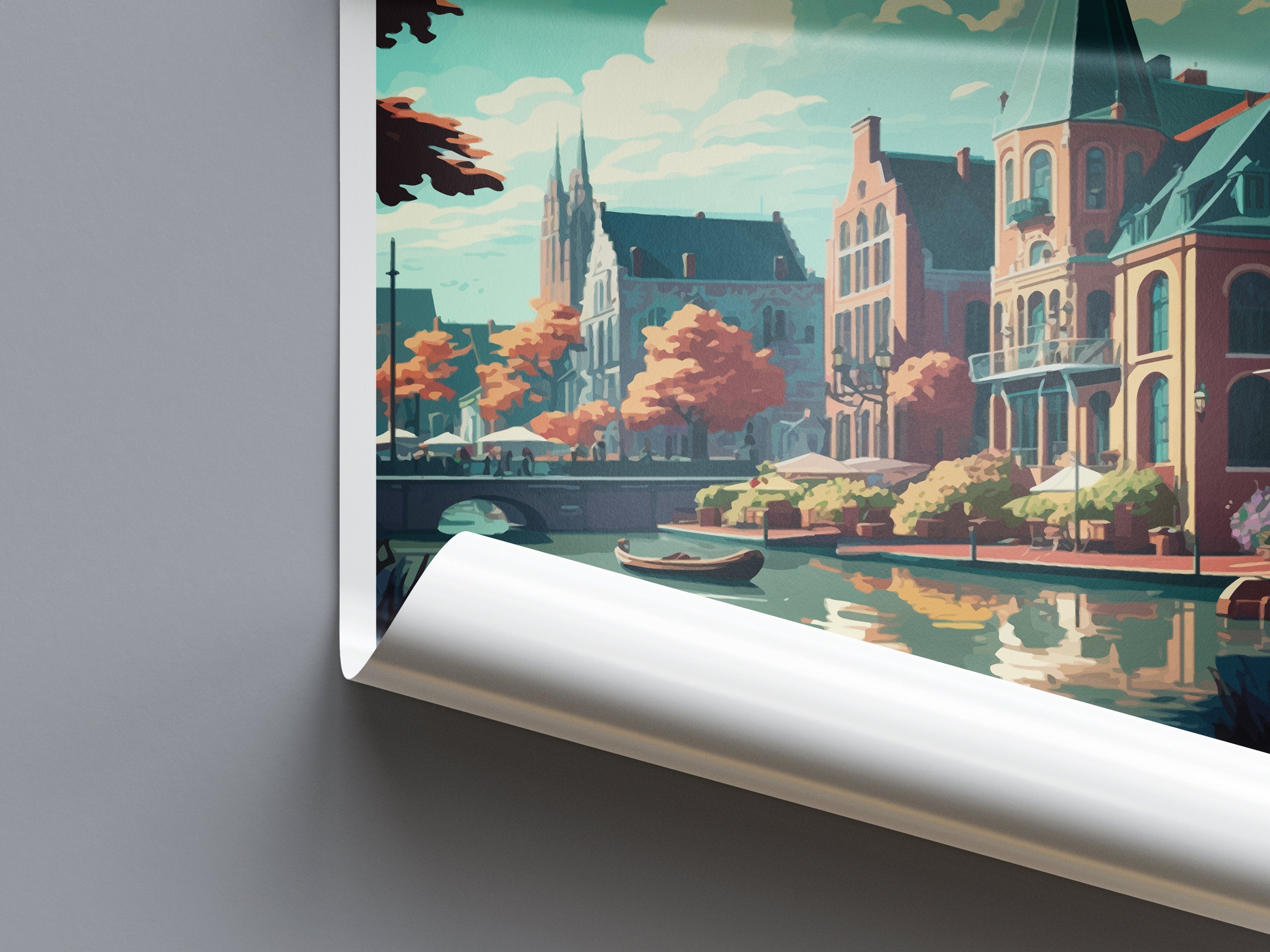 Zwolle Travel Print