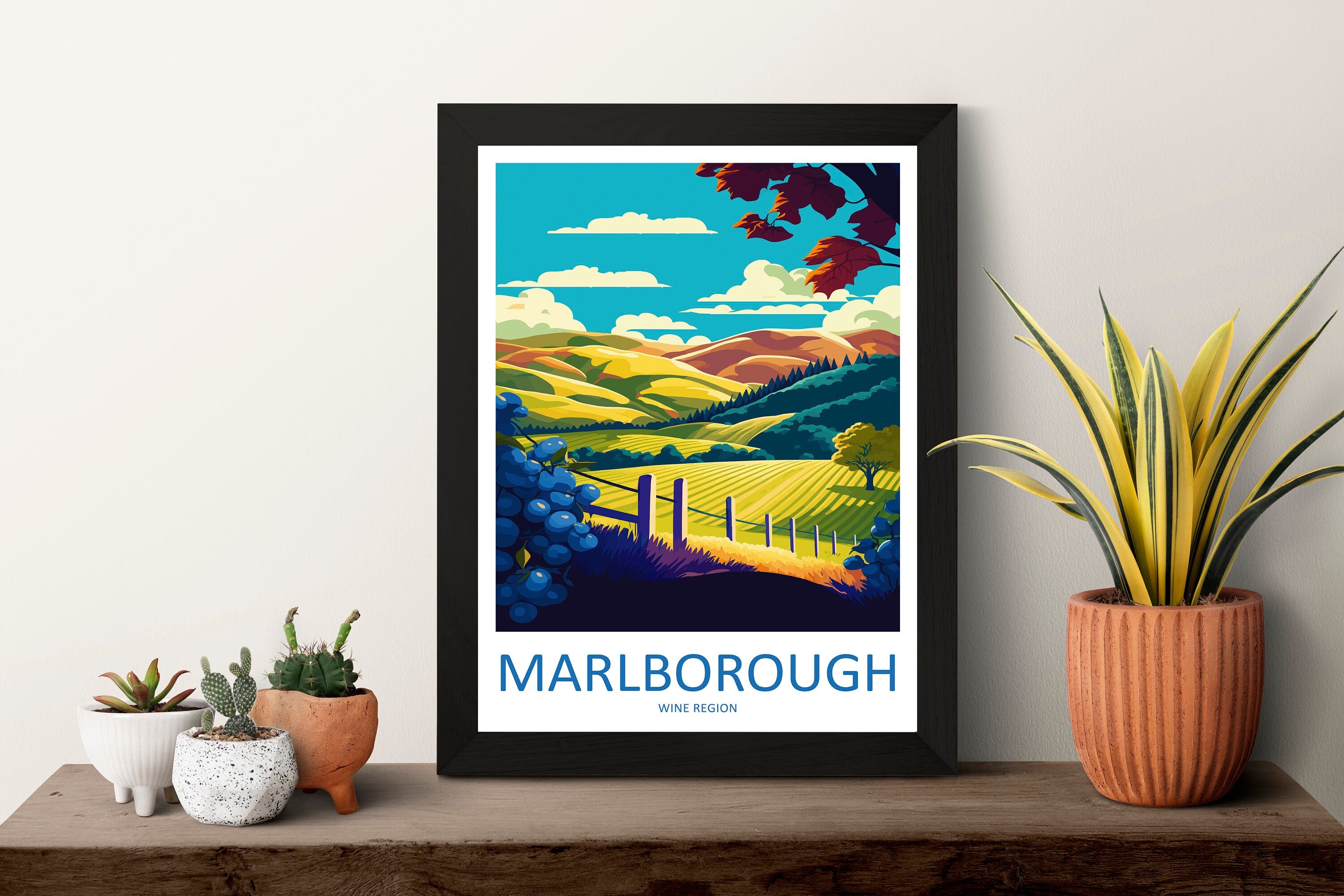 Marlborough Travel Print