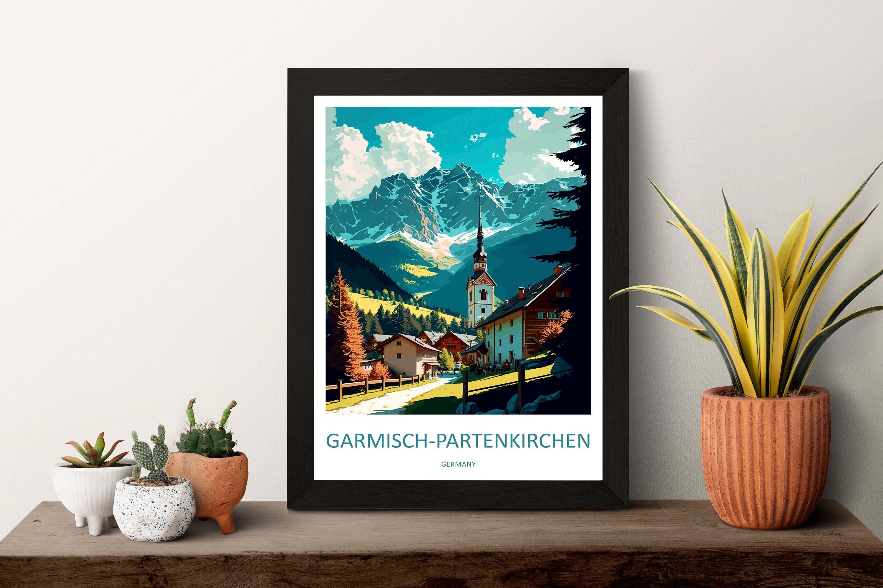 Garmisch-Partenkirchen Travel Print