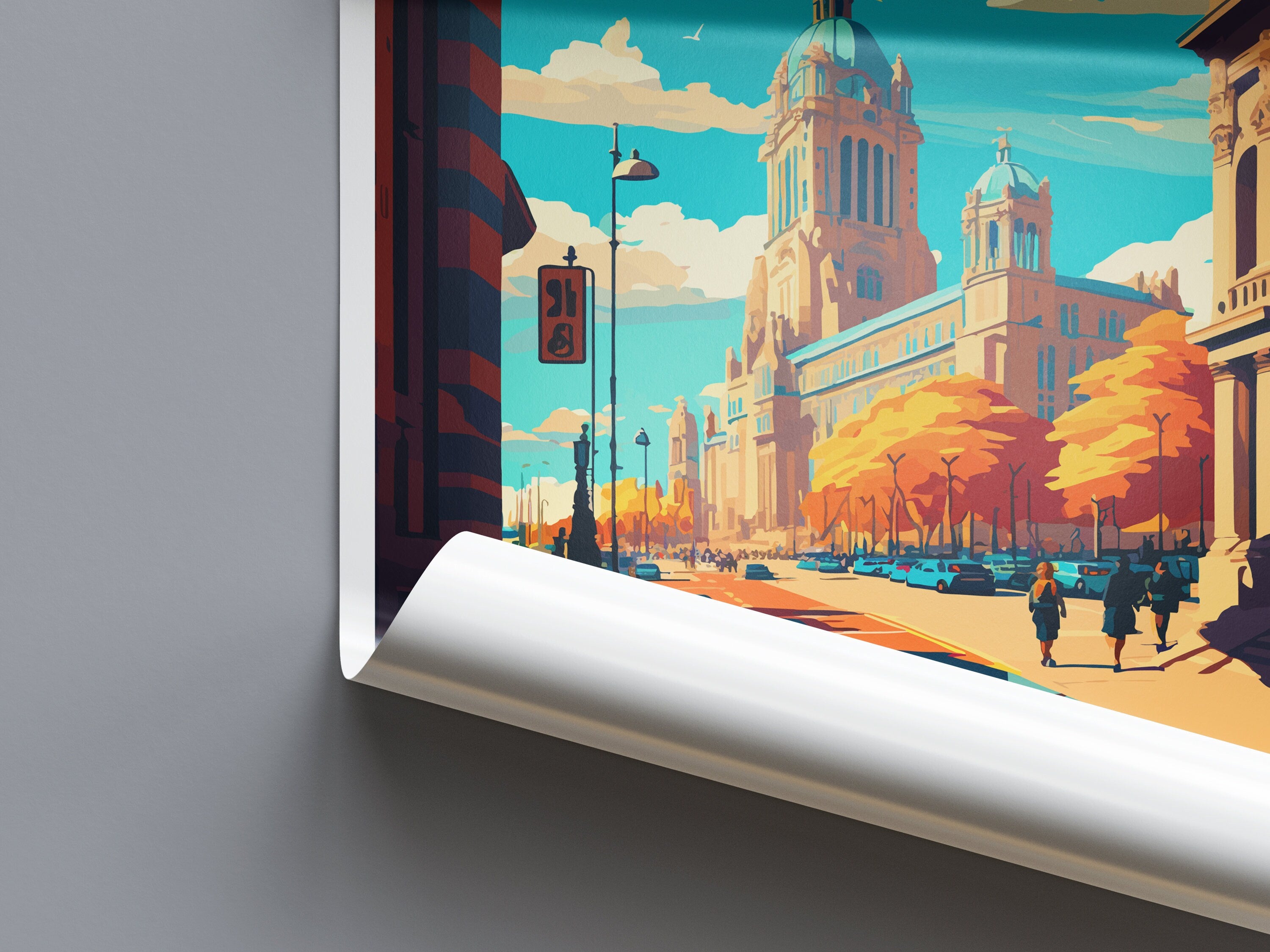 Liverpool Travel Print