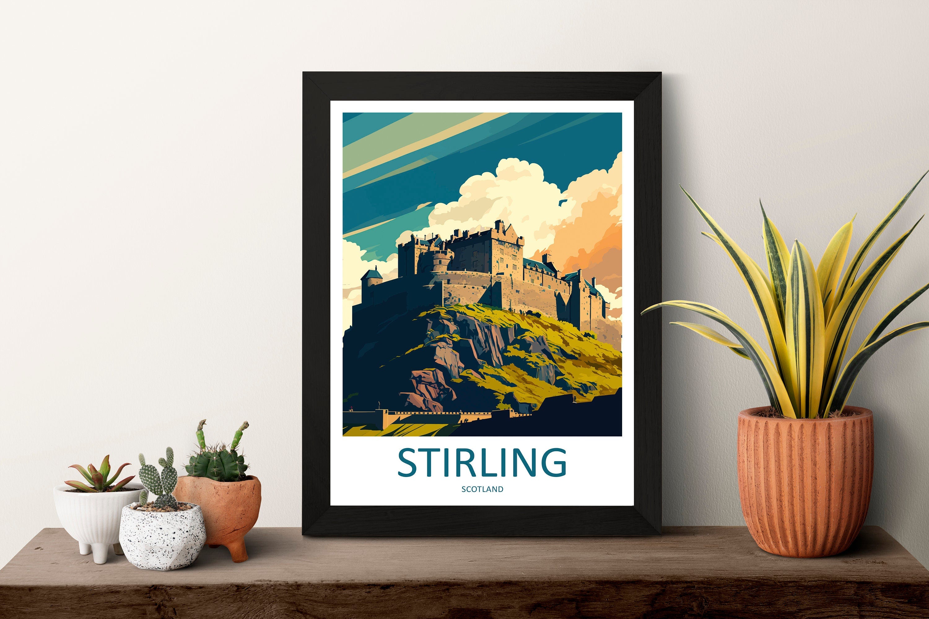 Stirling Travel Print