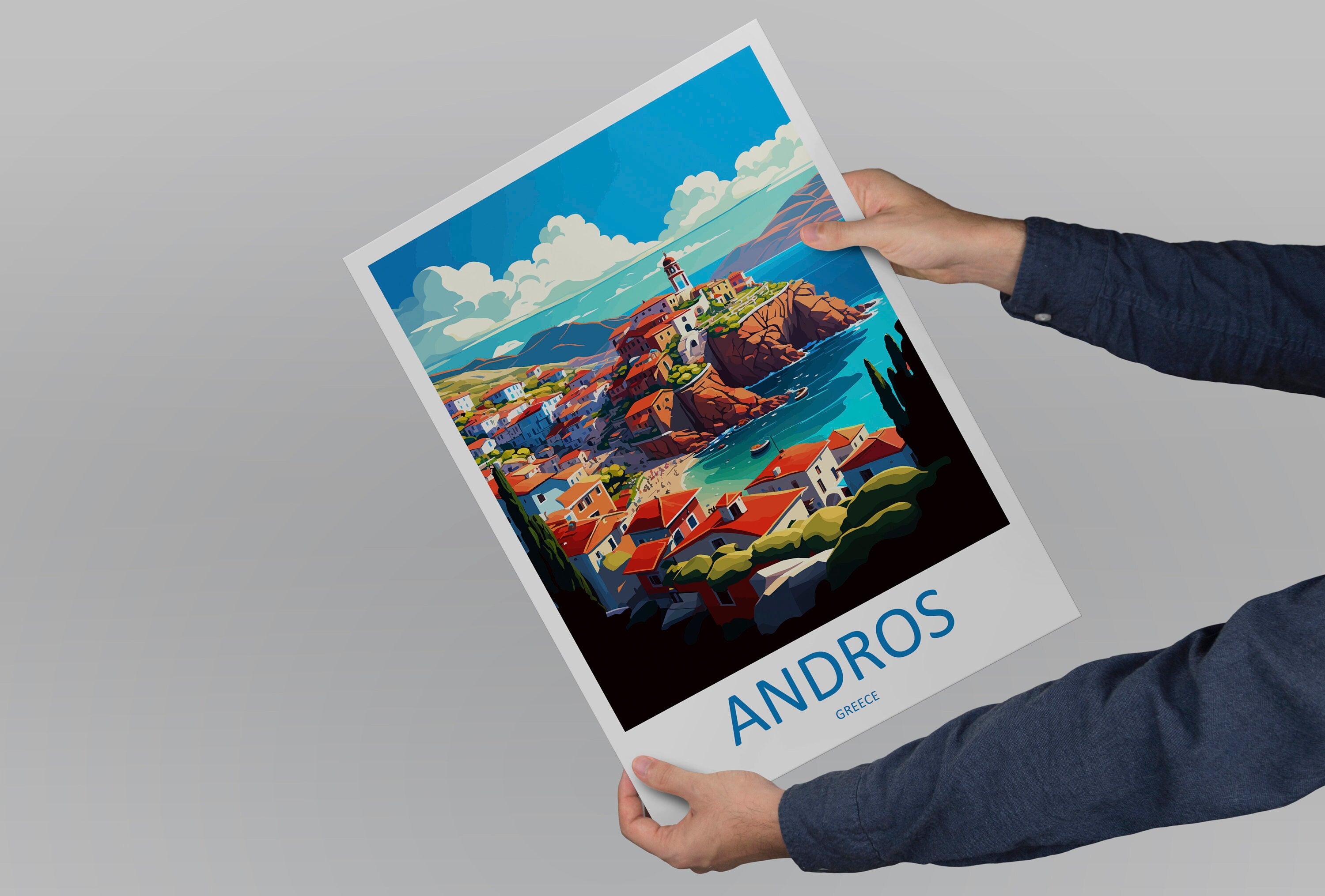 Andros Travel Print